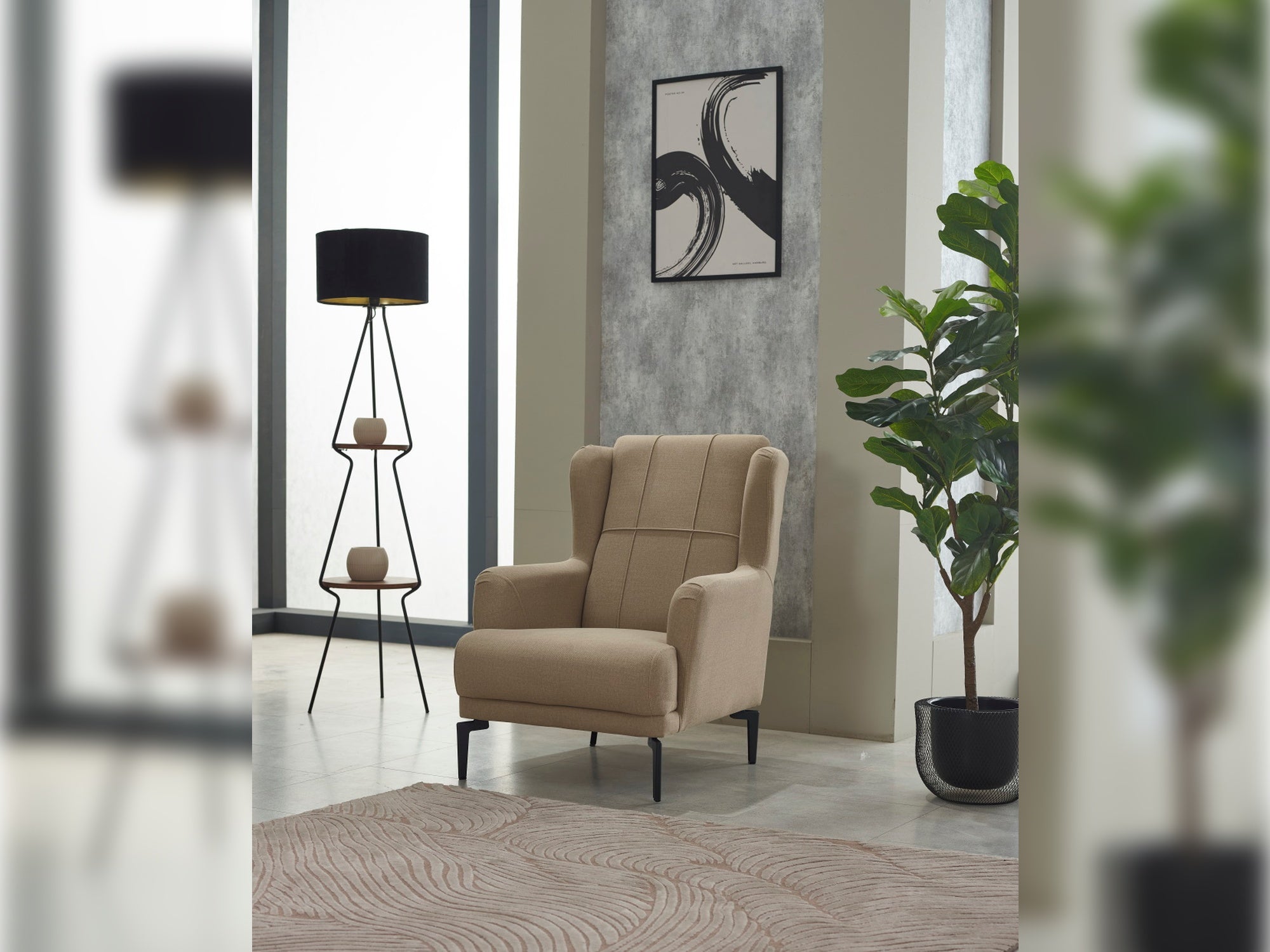 Leon Convertible Livingroom Set (2 Sofa & 2 Chair)