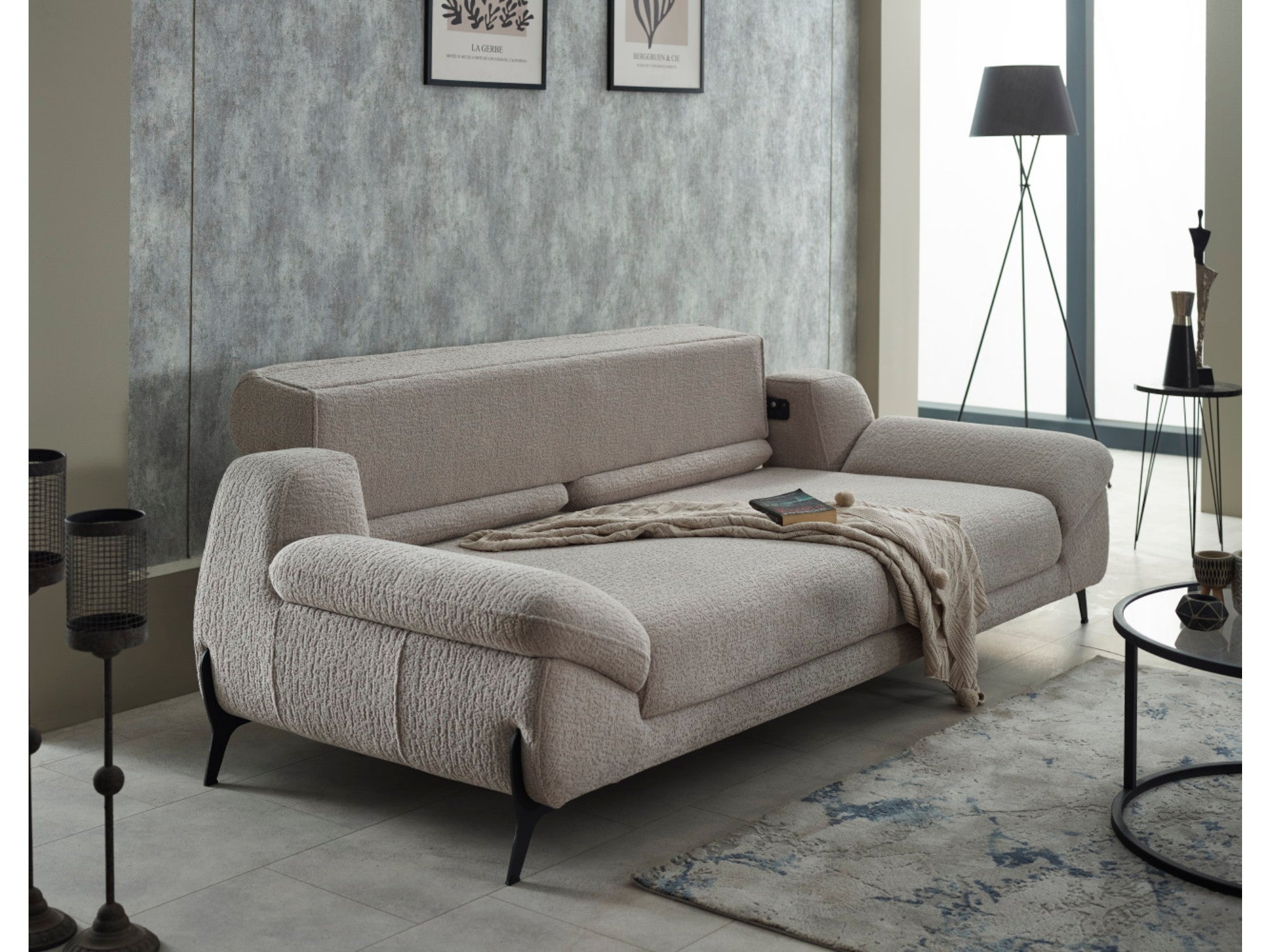 Lorenzo Convertible Livingroom Set (2 Sofa & 2 Chair)