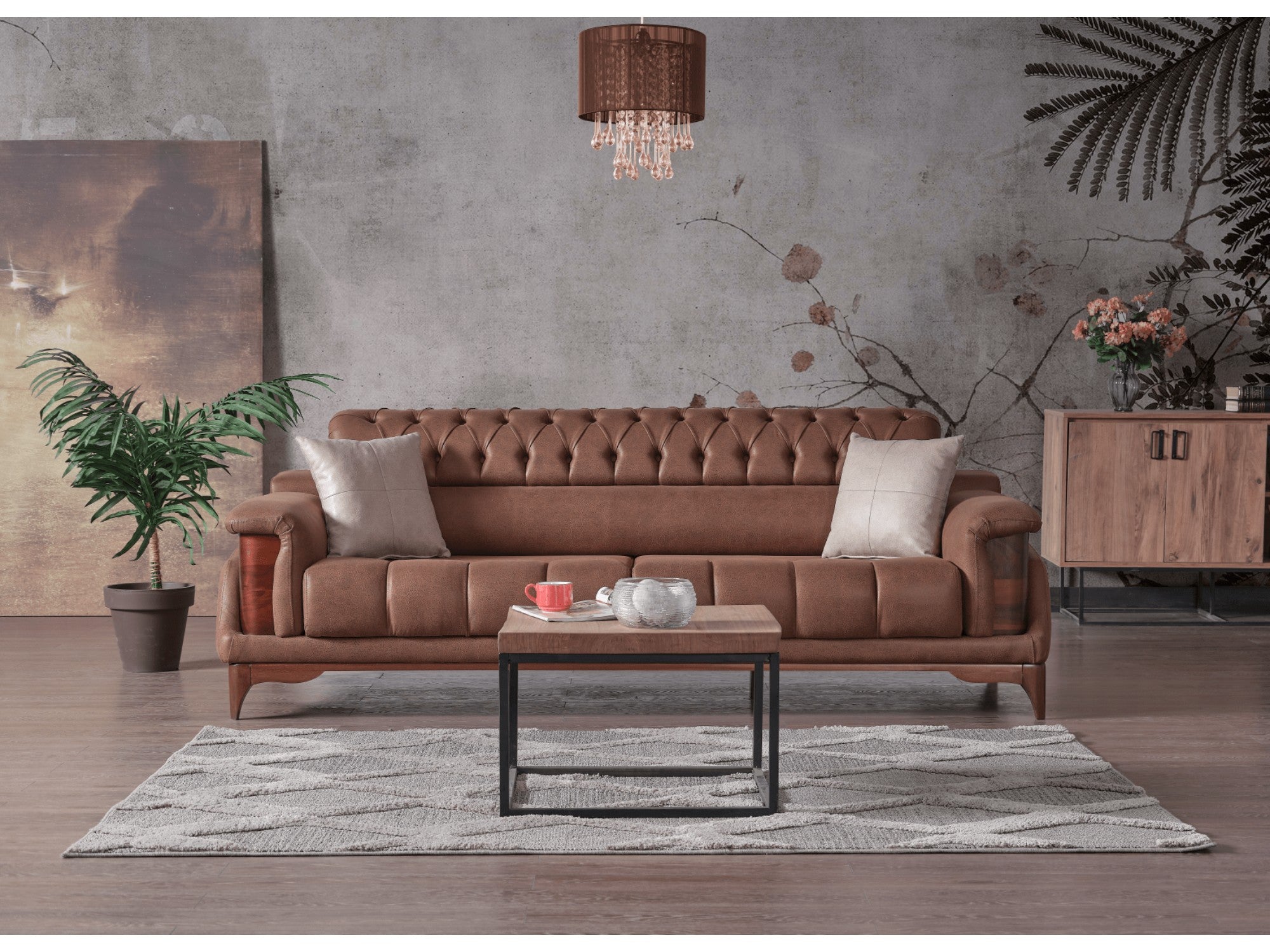 Loris Convertible Sofa