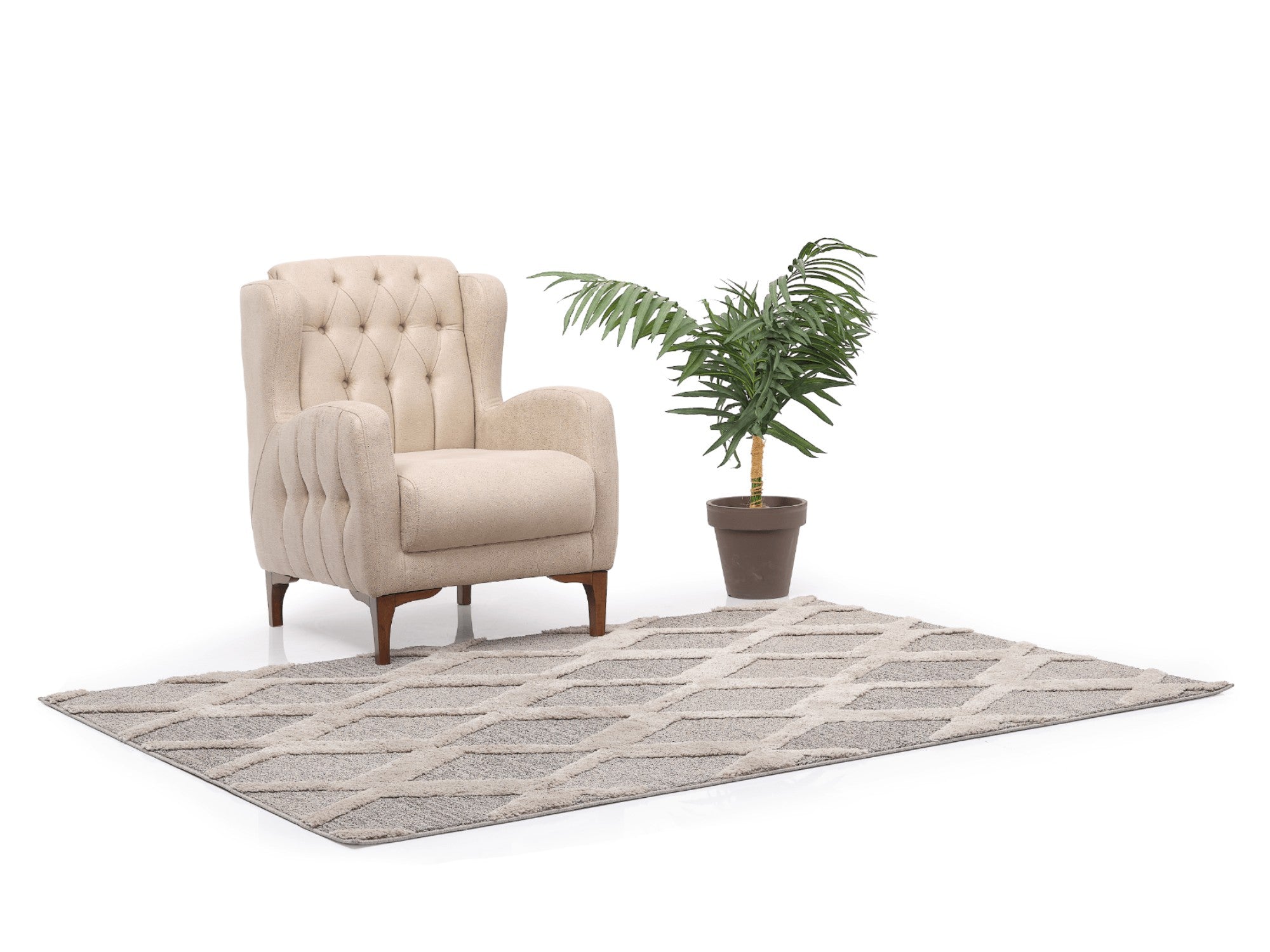 Loris Convertible Livingroom Set (2 Sofa & 2 Chair)