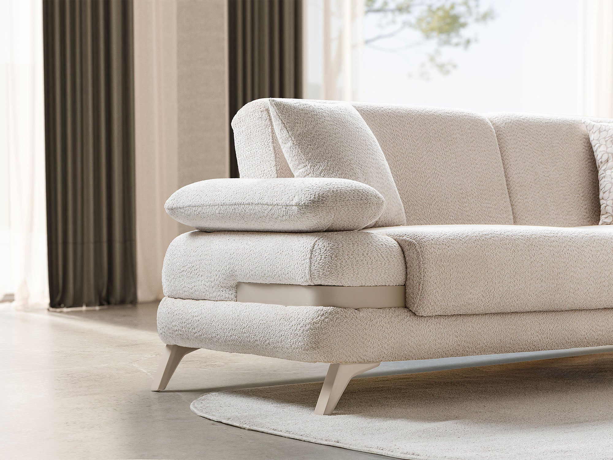 Loris Convertible Sofa