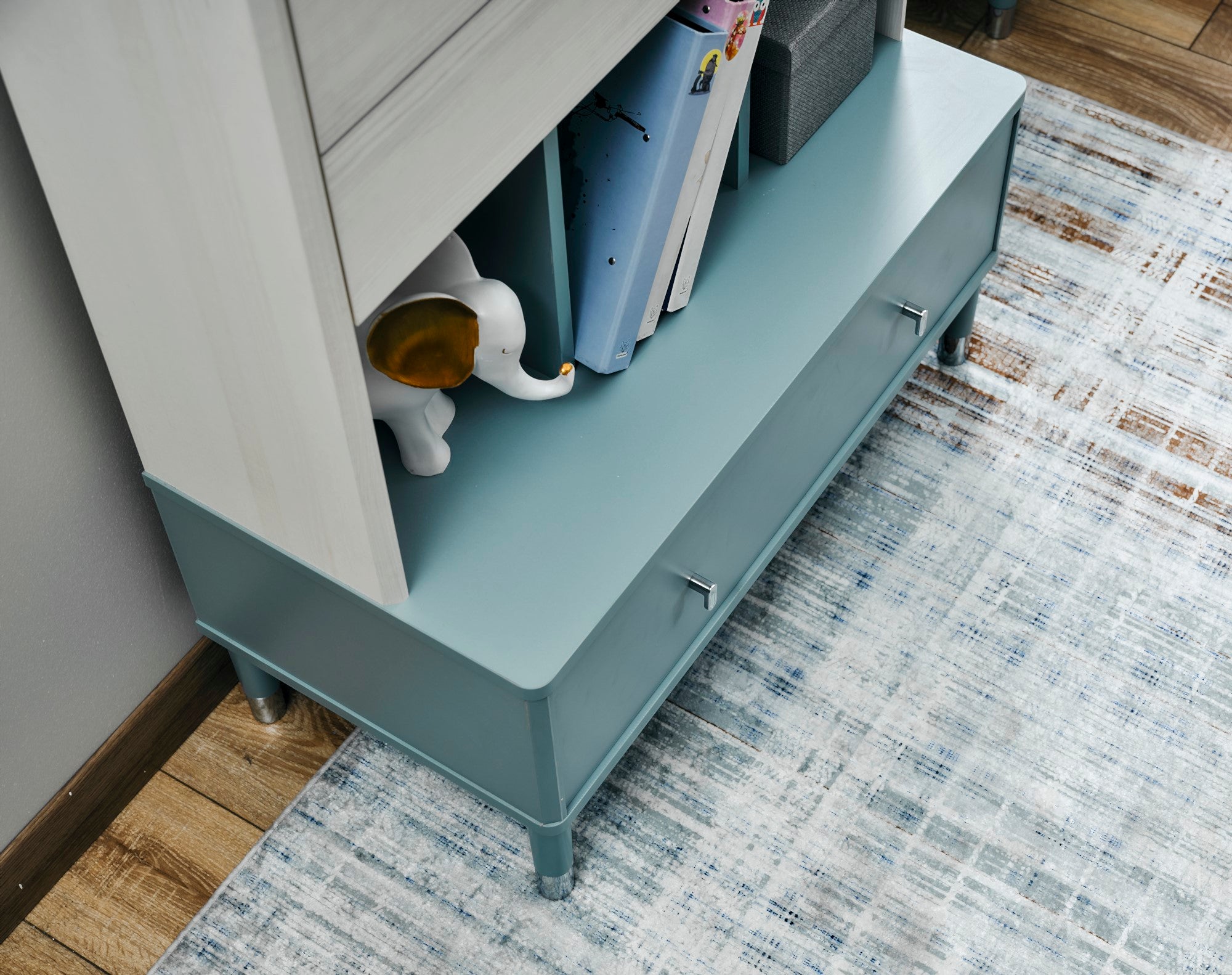 Marin Kids Room Set (Twin Bed & Study Desk & Nightstand)