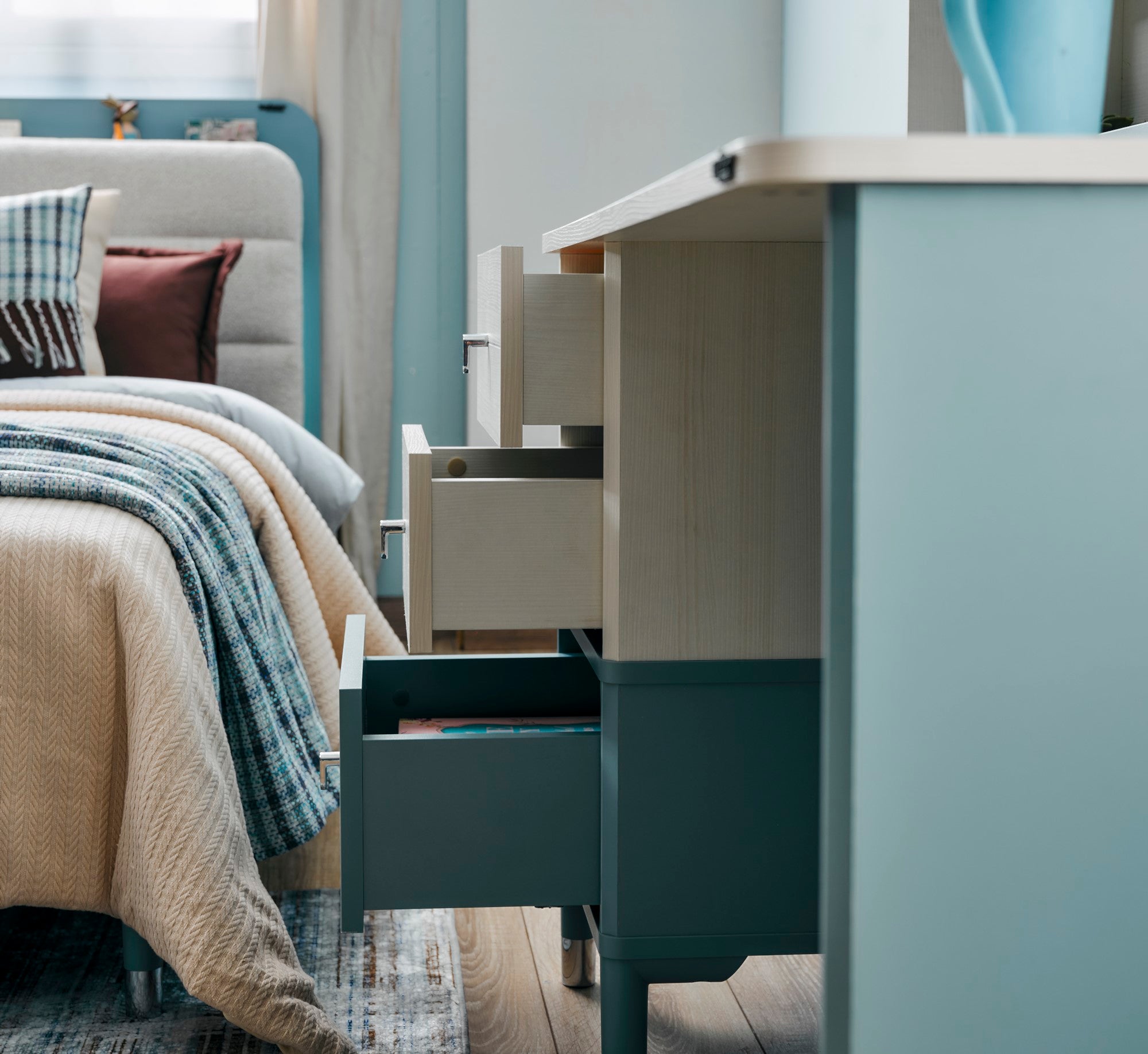 Marin Study Desk With Top Module