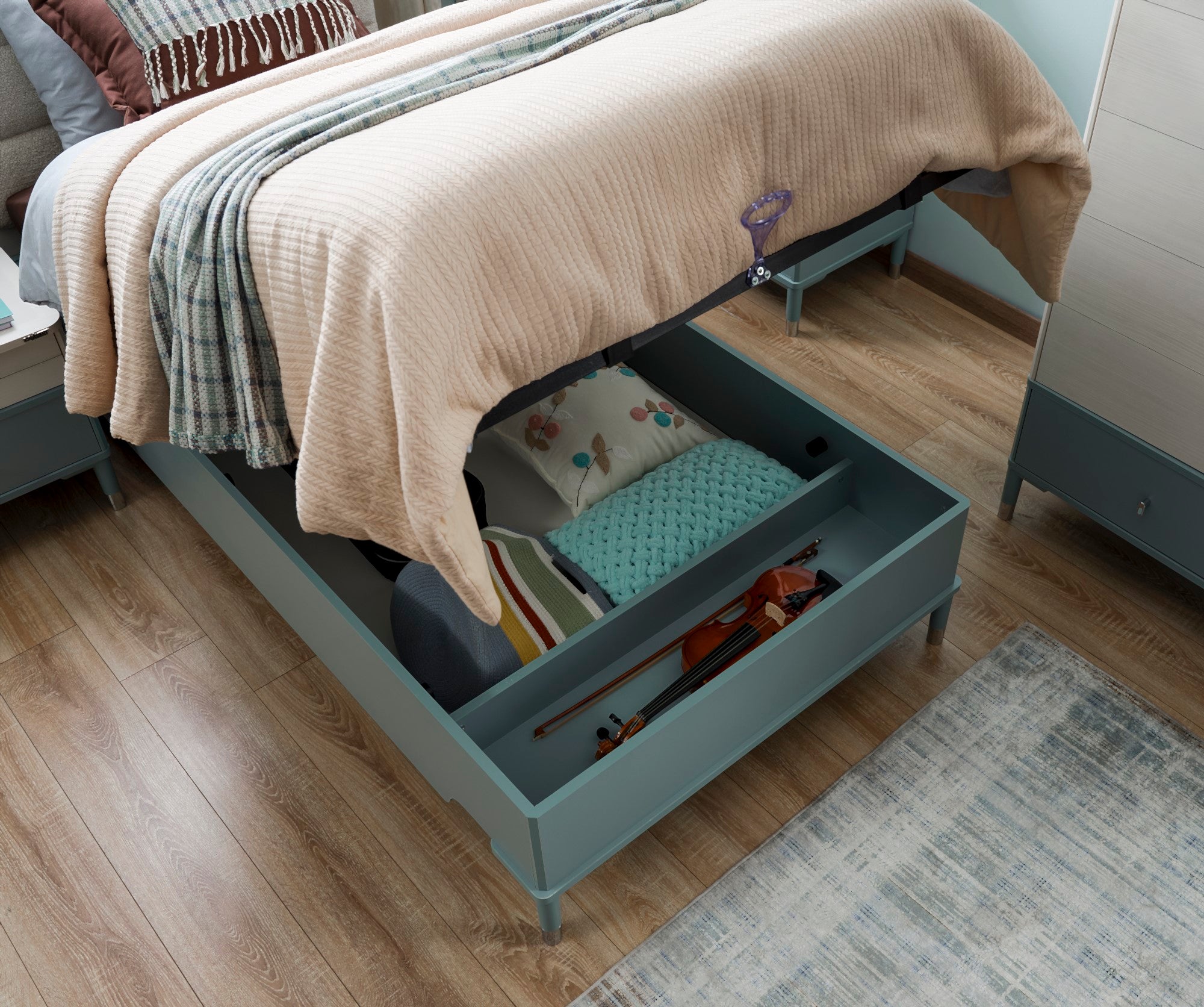 Marin Twin Bed With Headboard