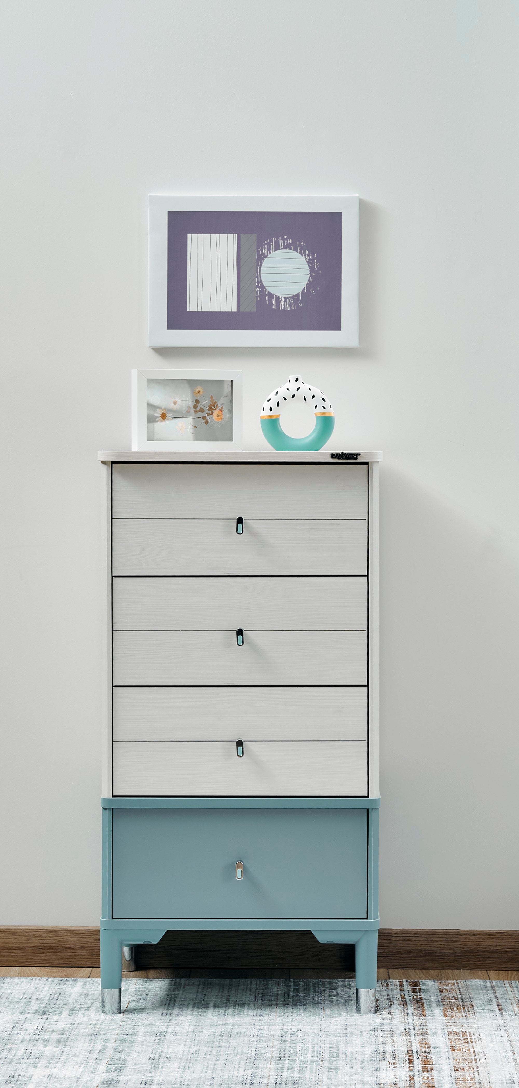 Marin Kids Room Set (Twin Bed & Study Desk & Nightstand)