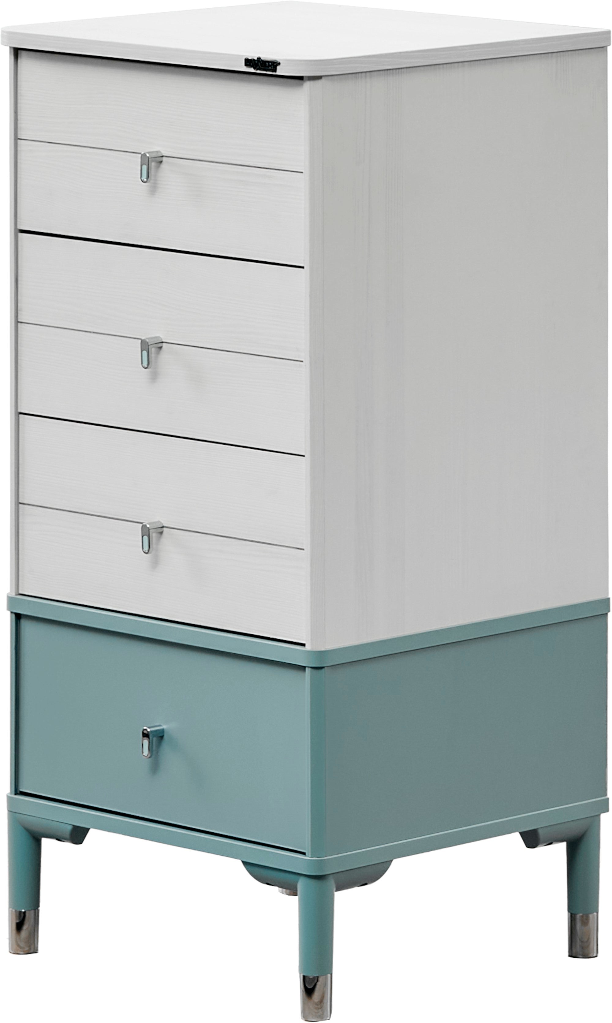 Marin Kids Room Set (Twin Bed & Study Desk & Nightstand)