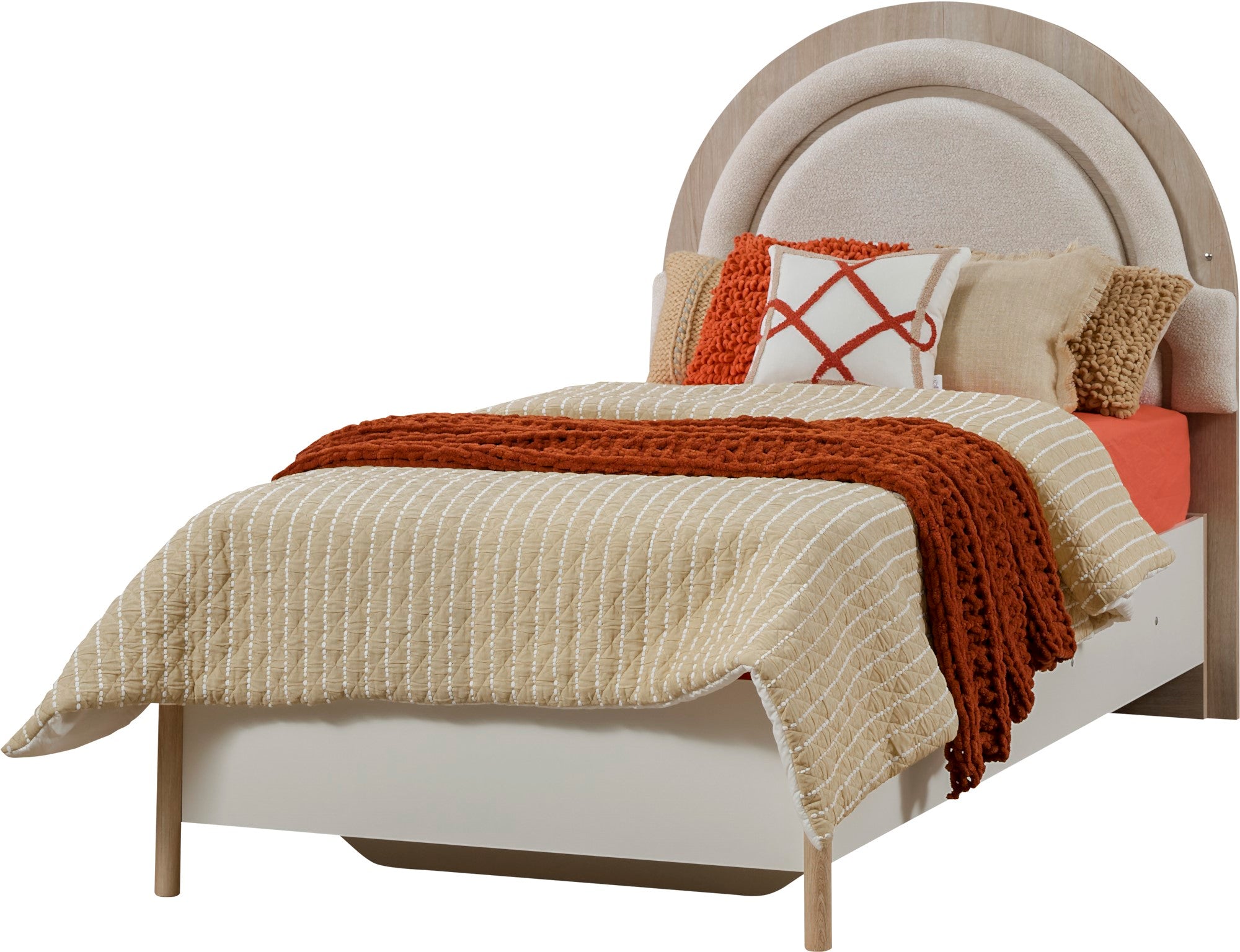 Mosso Twin Bed With Headboard