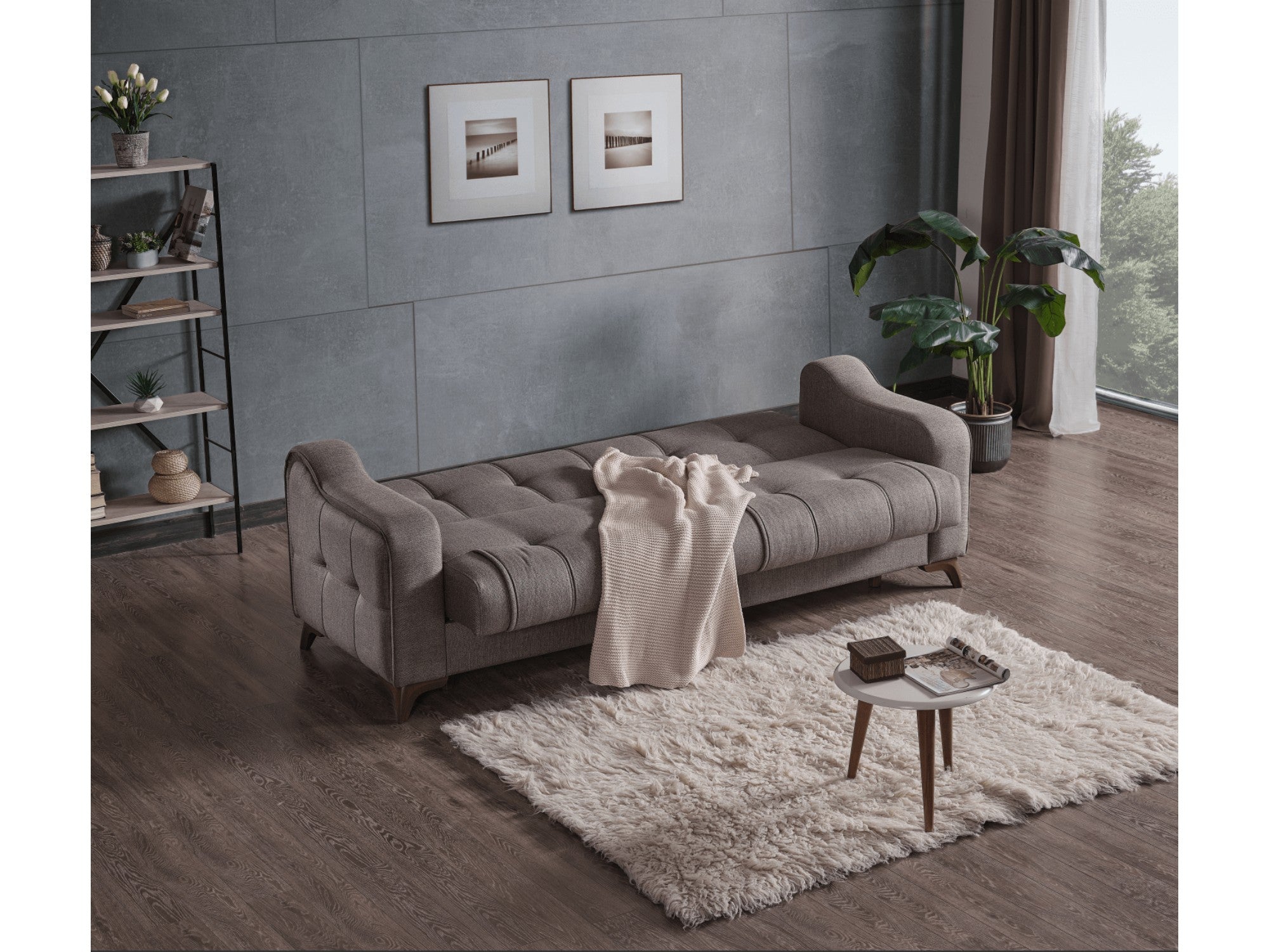Manyas Convertible Sofa