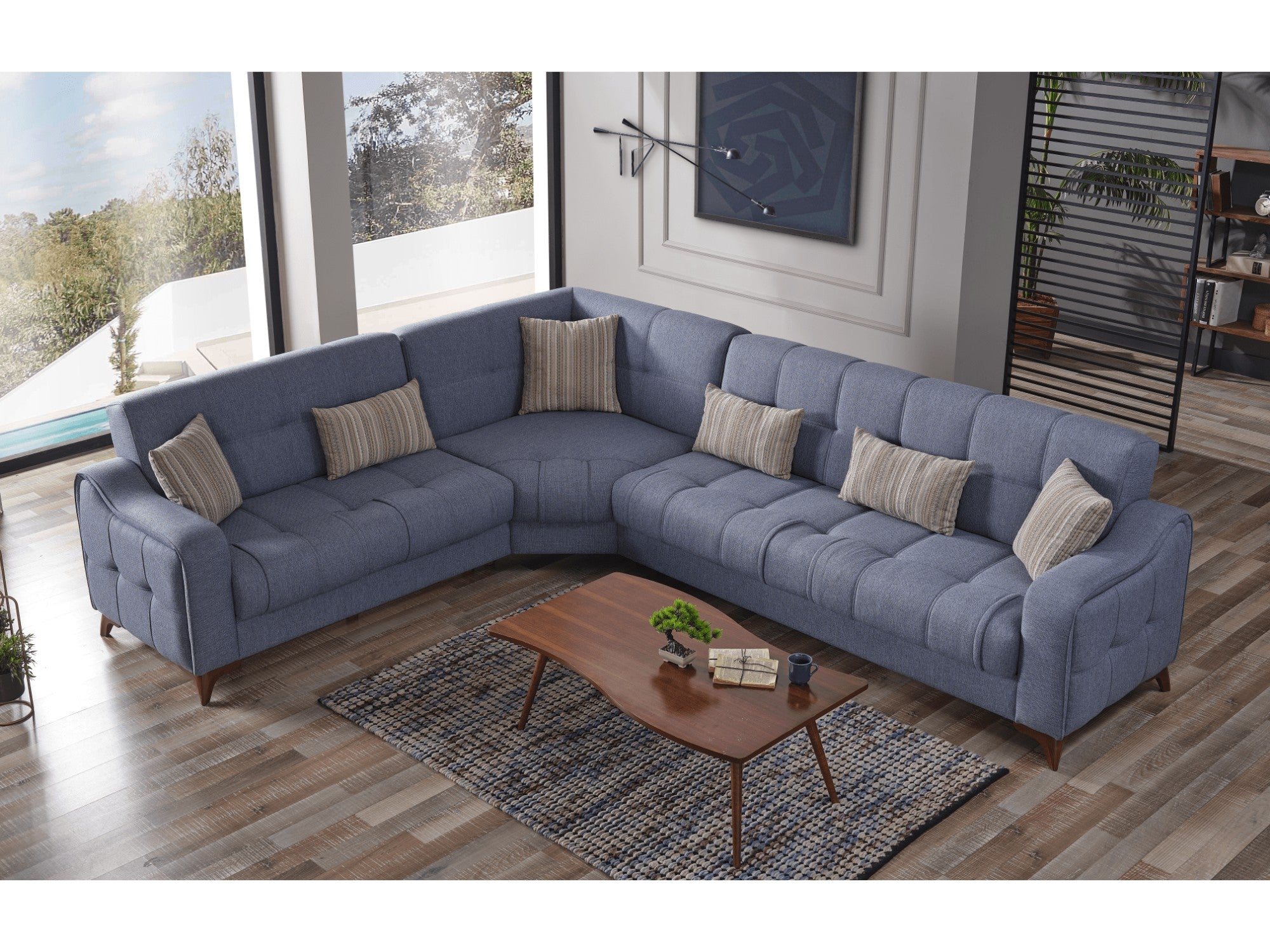 Manyas Convertible Sectional