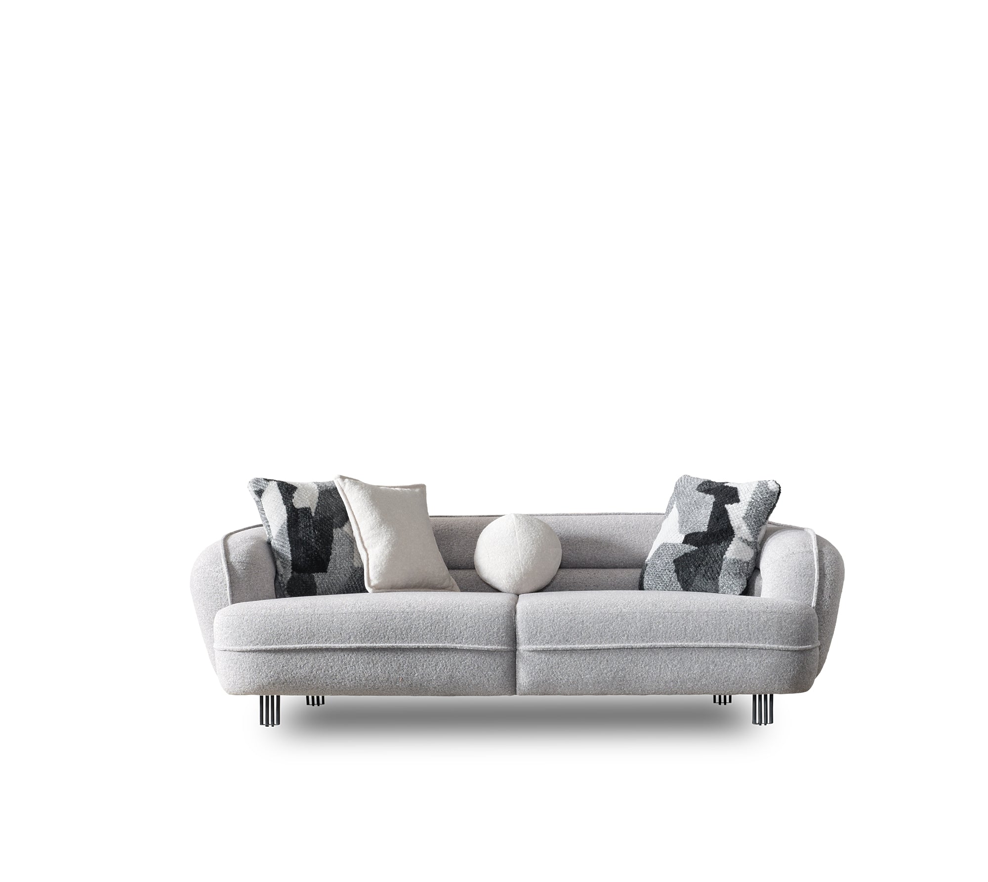 Marsilya Stationary Sofa Grey