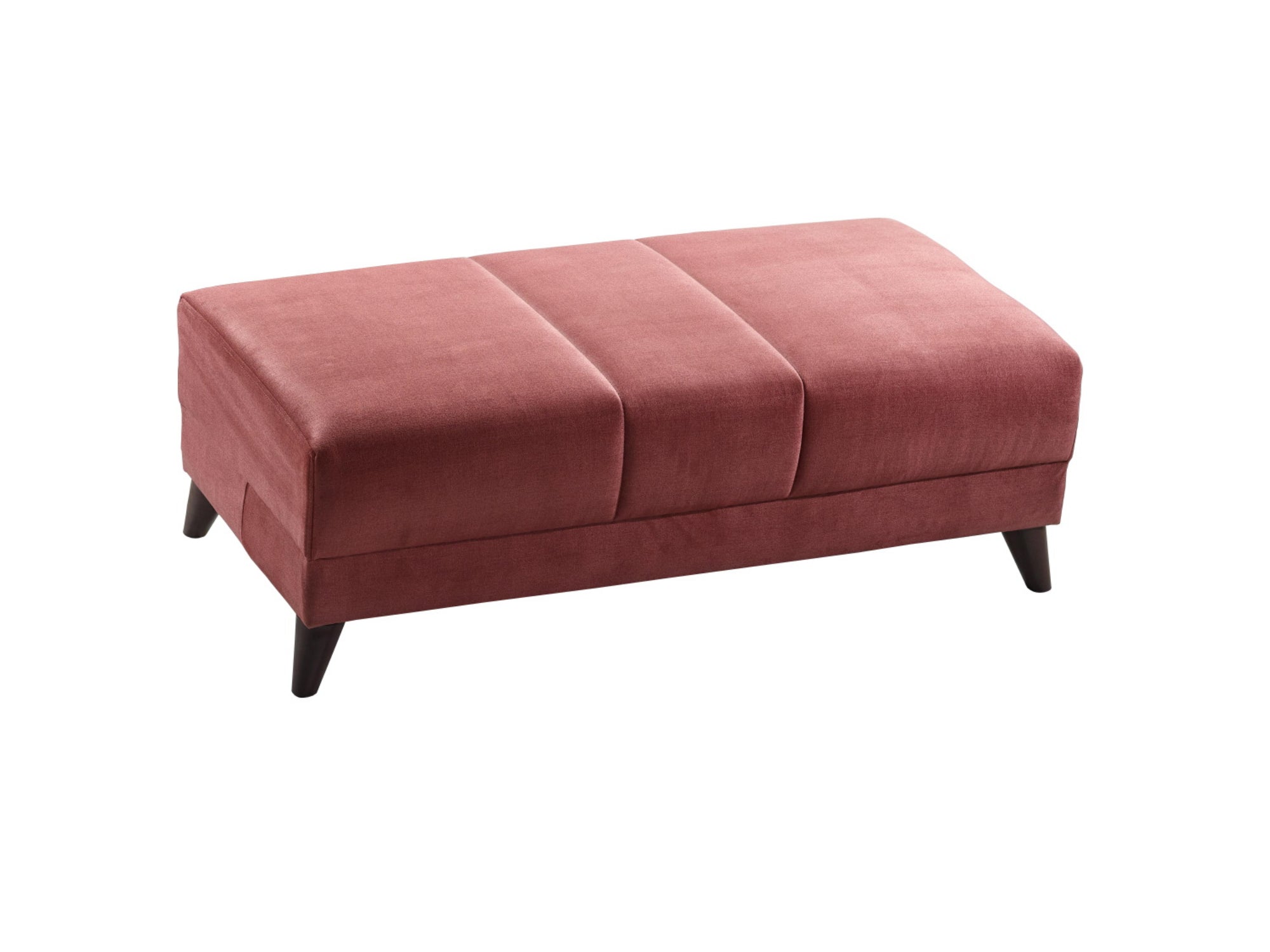 Midas Livingroom Ottoman Dusty Rose