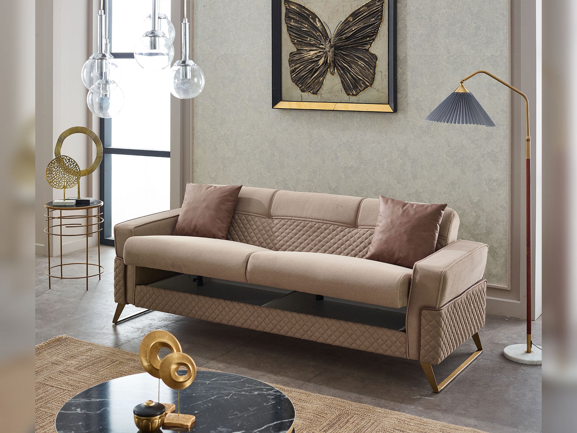 Miranda Convertible Sofa