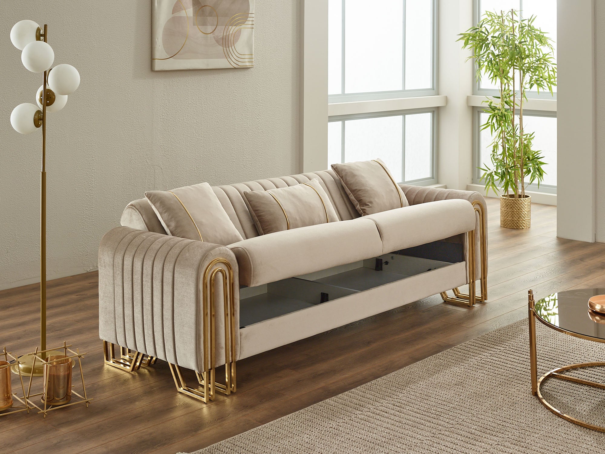 Montana Convertible Loveseat