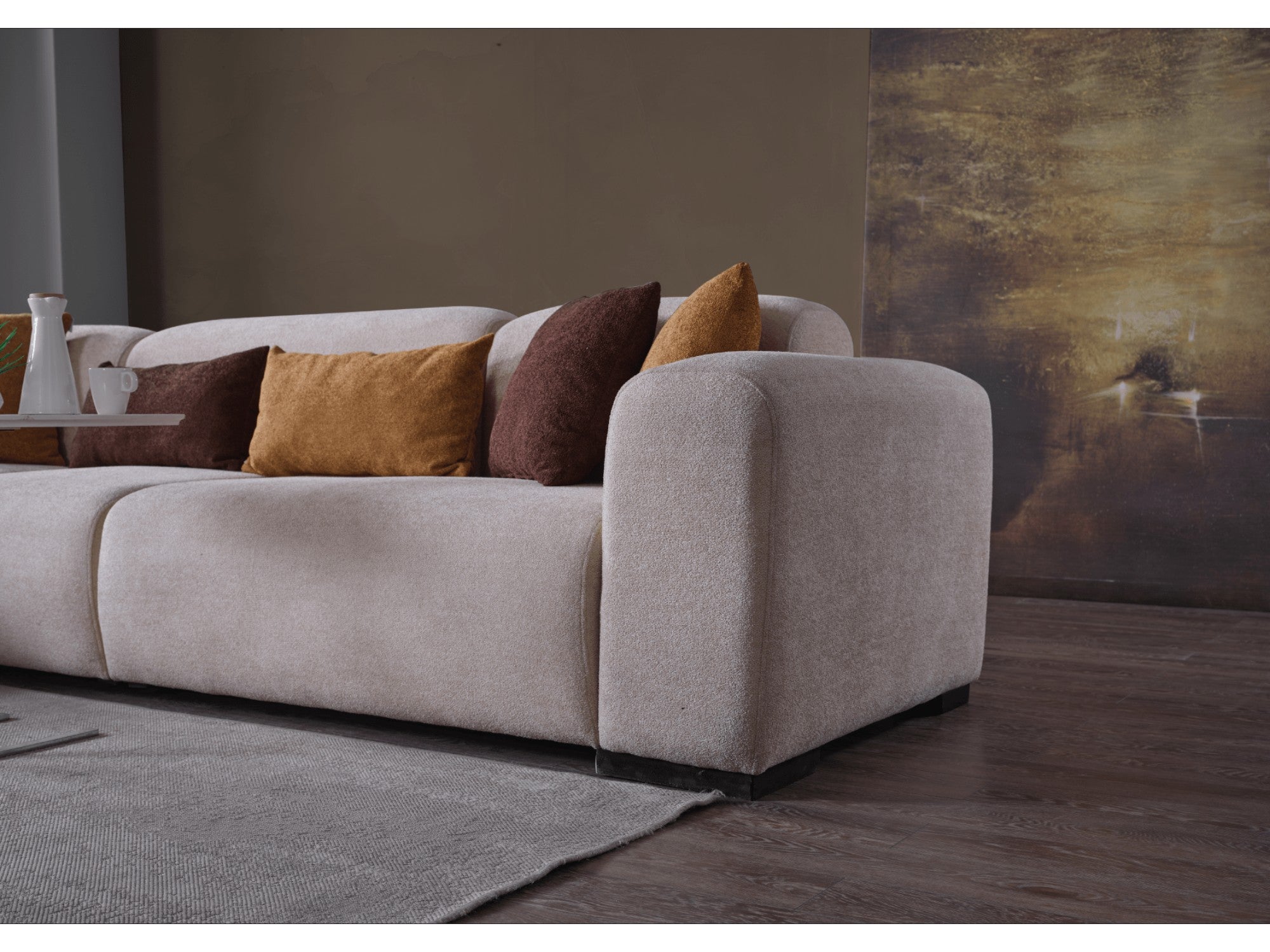 Monza Convertible Livingroom Set (2 Sofa & 2 Chair)