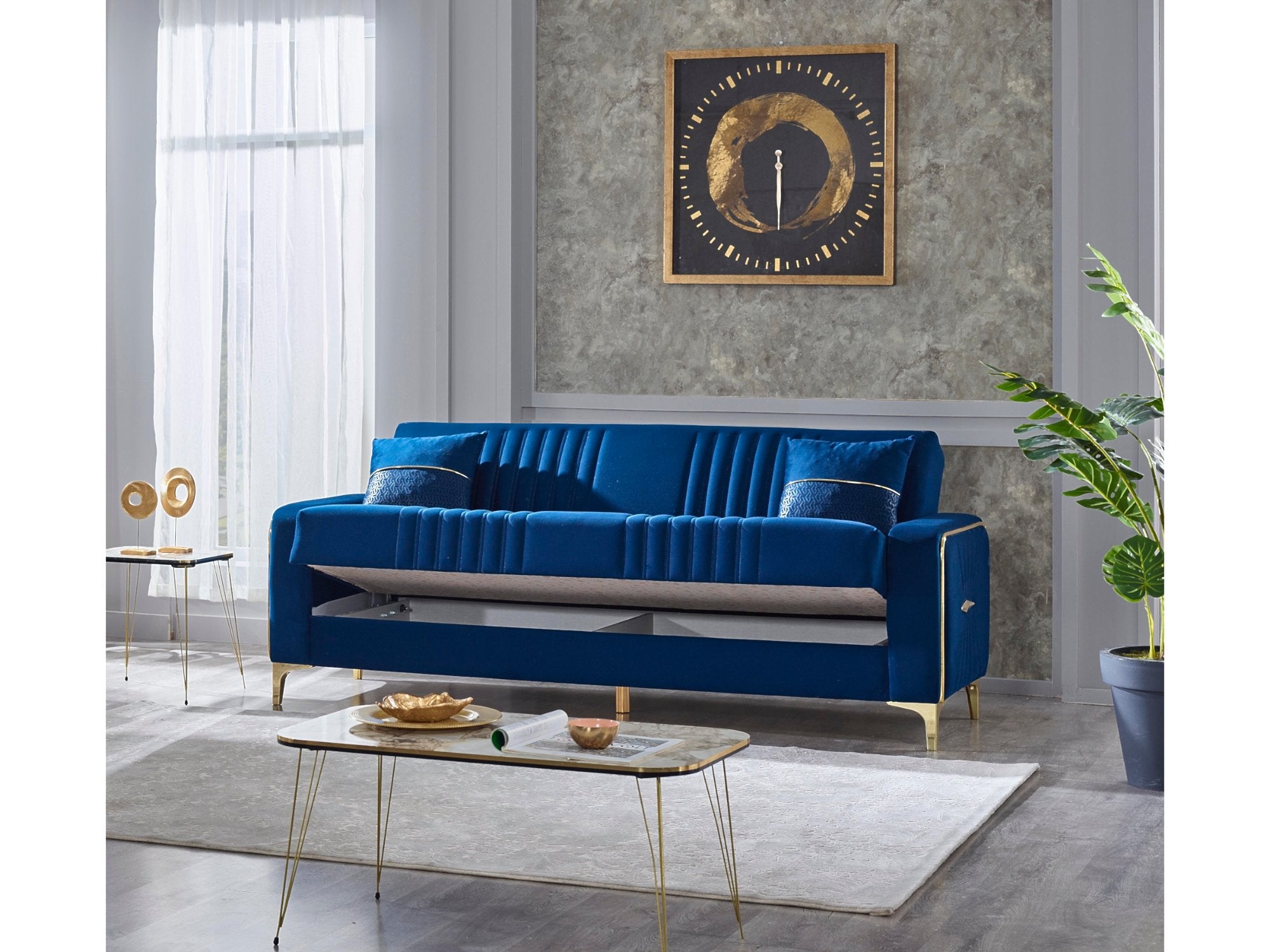Nelson Convertible Livingroom Set (2 Sofa & 2 Chair)