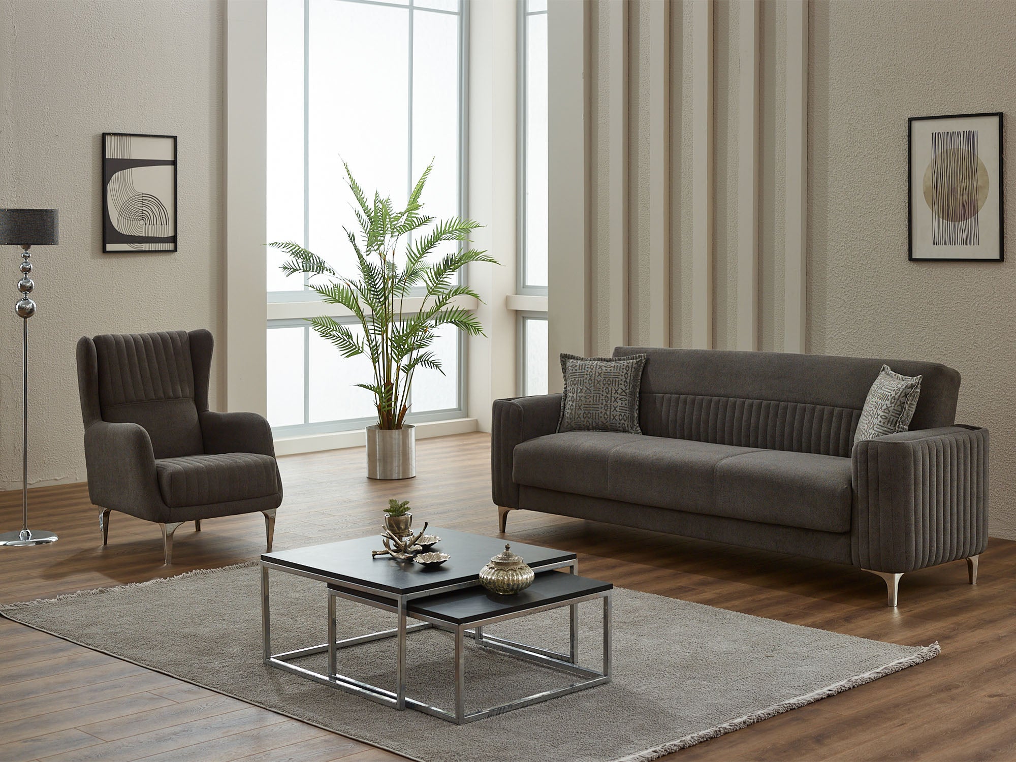 Neo 3-pieces (Sofa & Loveseat & Chair) Livingroom