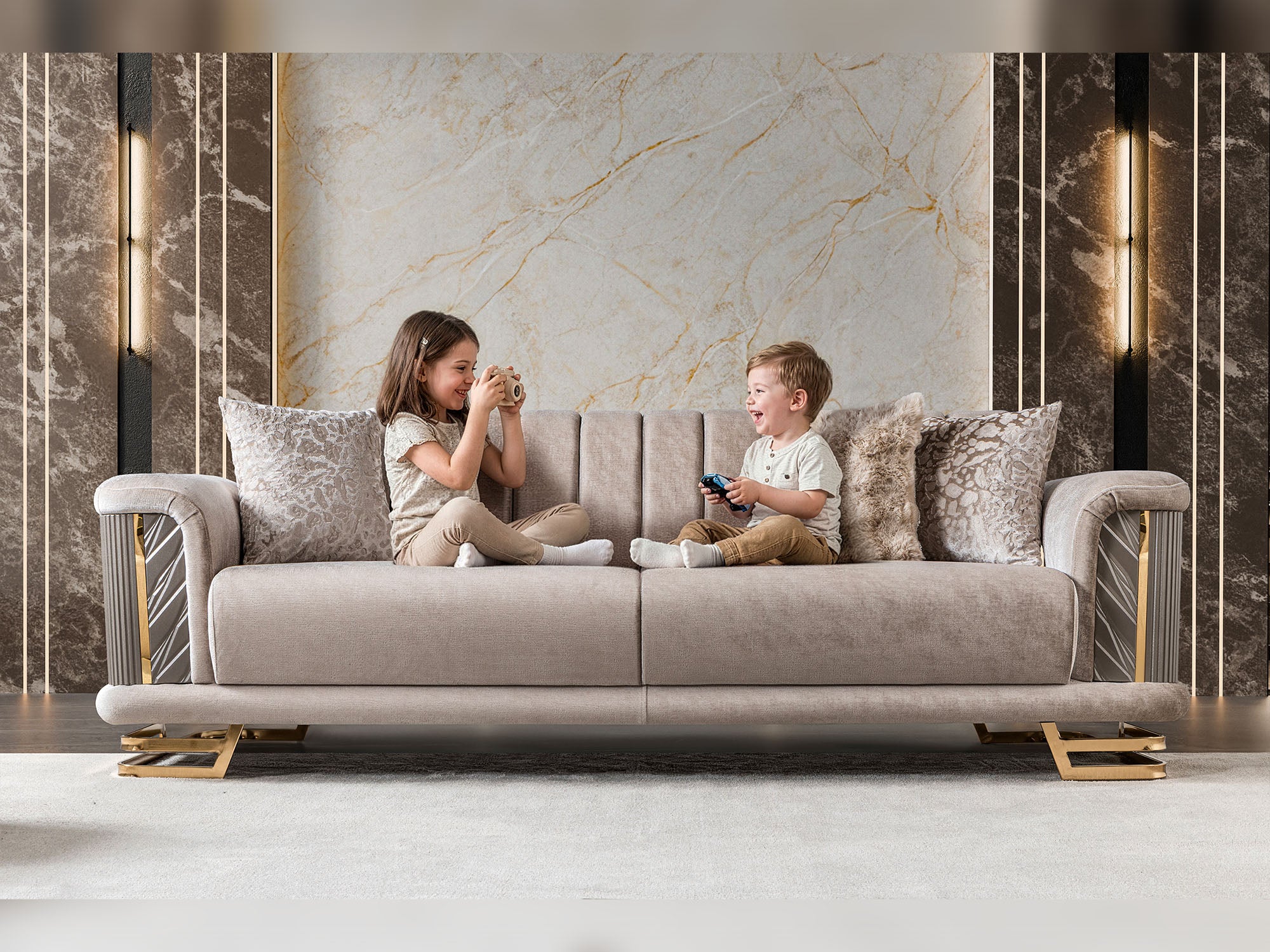 Nevada Convertible Sofa