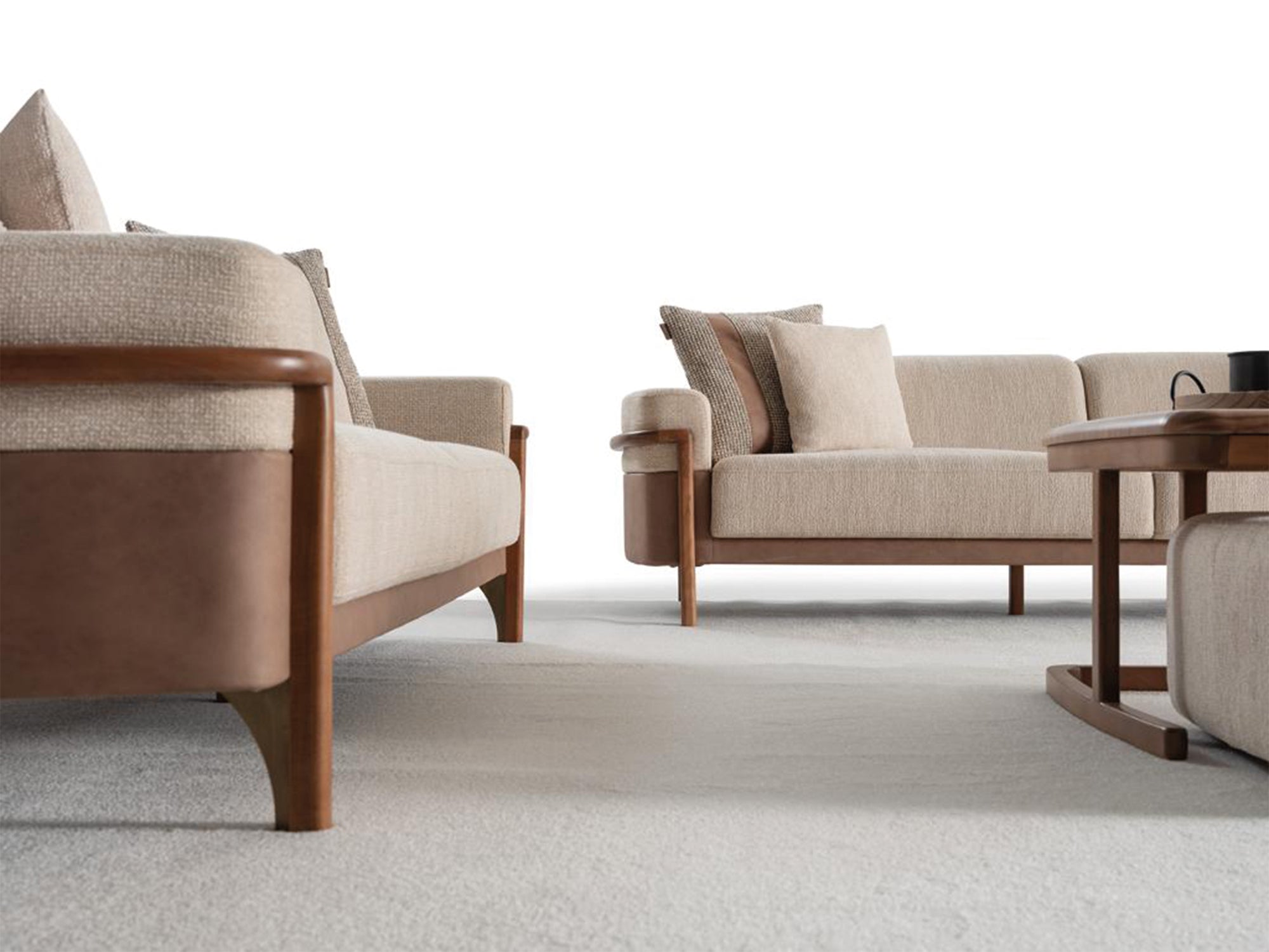 Odin Convertible 3 Seater Sofa Cream