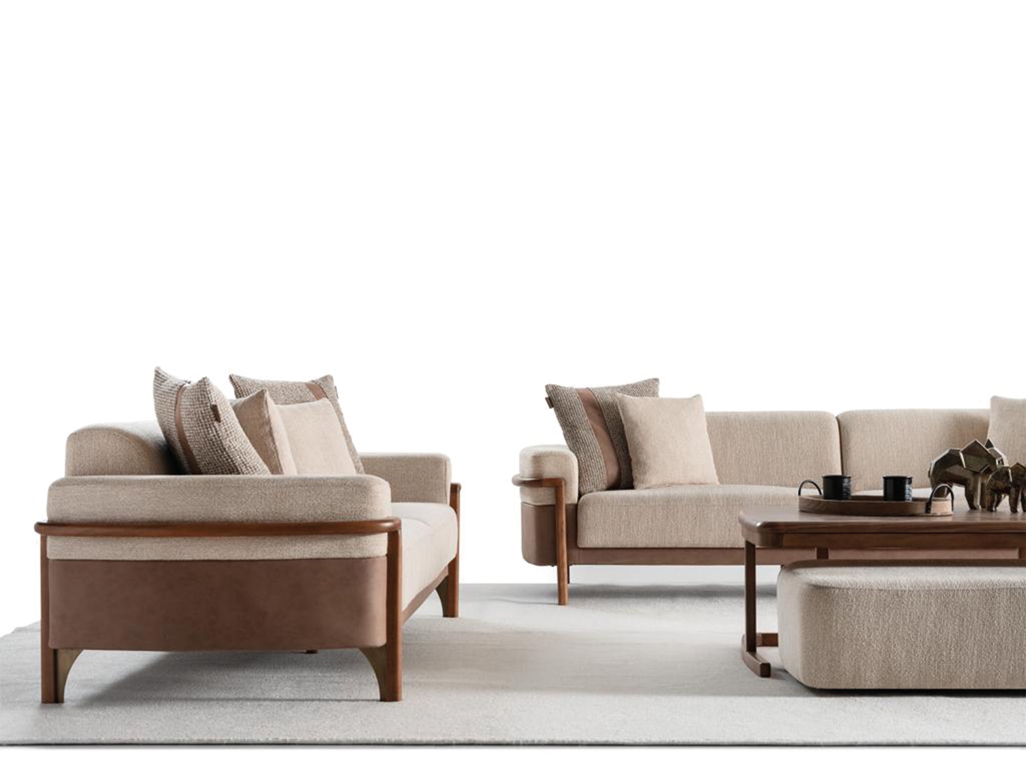 Odin Convertible 3 Seater Sofa Cream