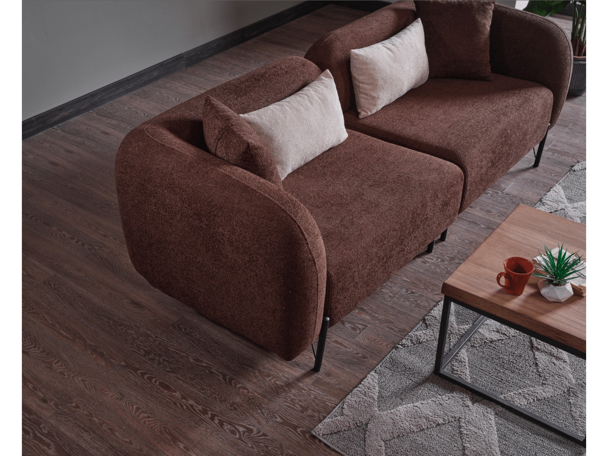 Onix Stationary Livingroom Set (2 Sofa & 2 Chair)