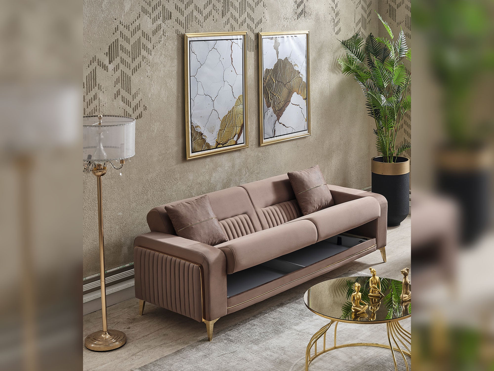 Onix Convertible Loveseat