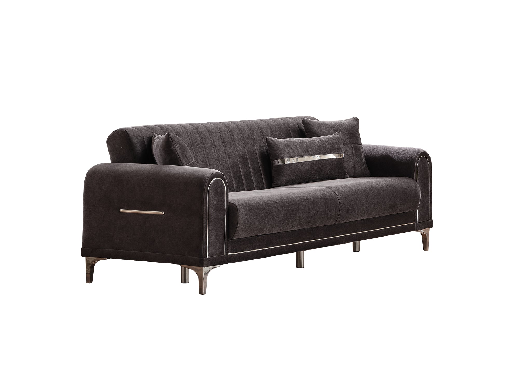 Orion Convertible Sofa Grey