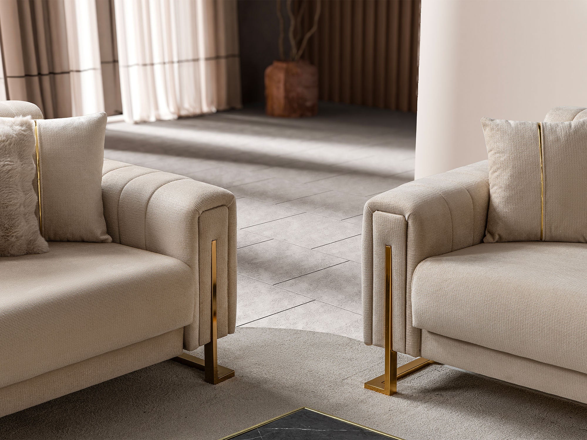 Othello 3-pieces (Sofa & Loveseat & Chair) Livingroom Set
