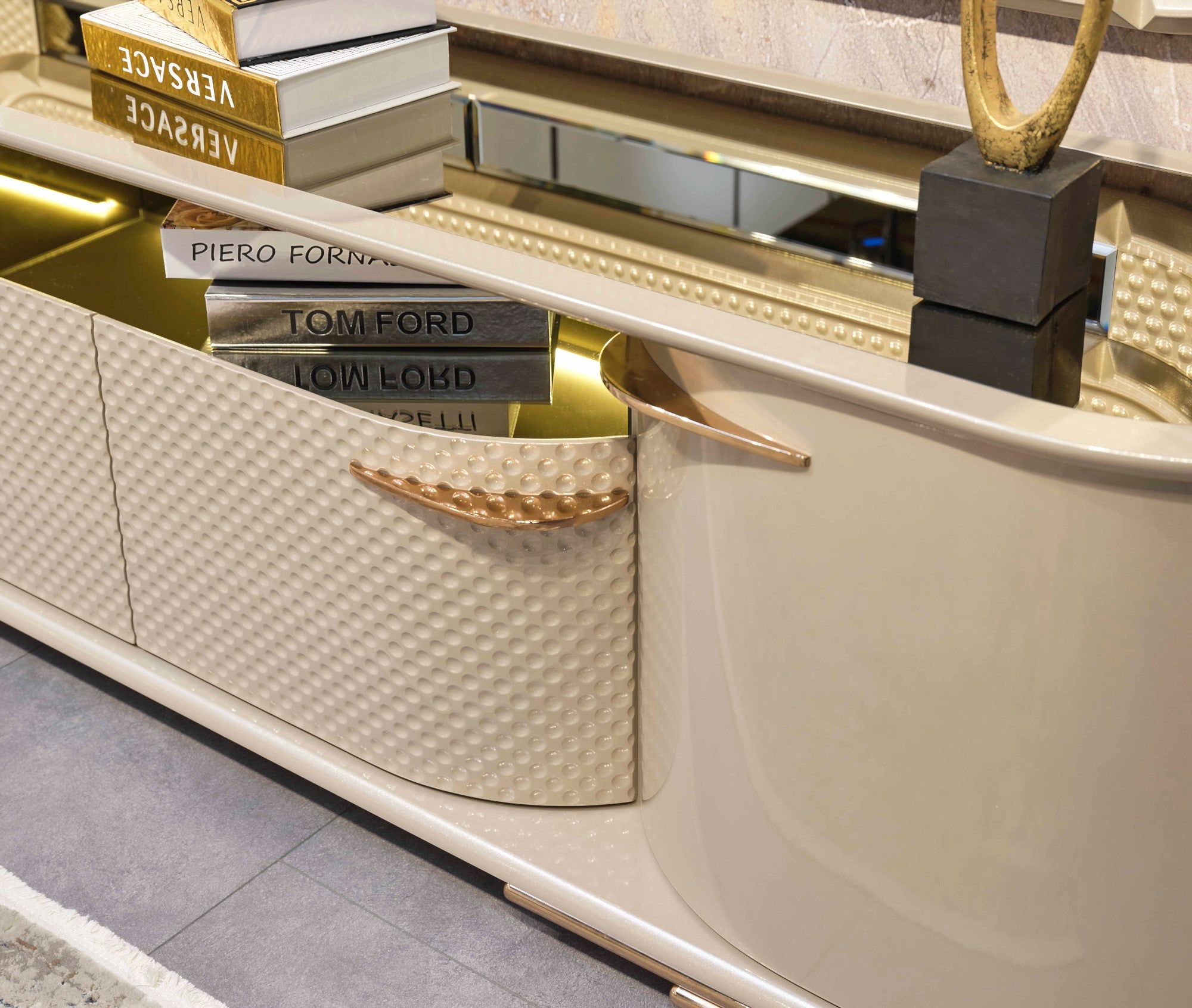 Paris Tv Stand With Back Panel