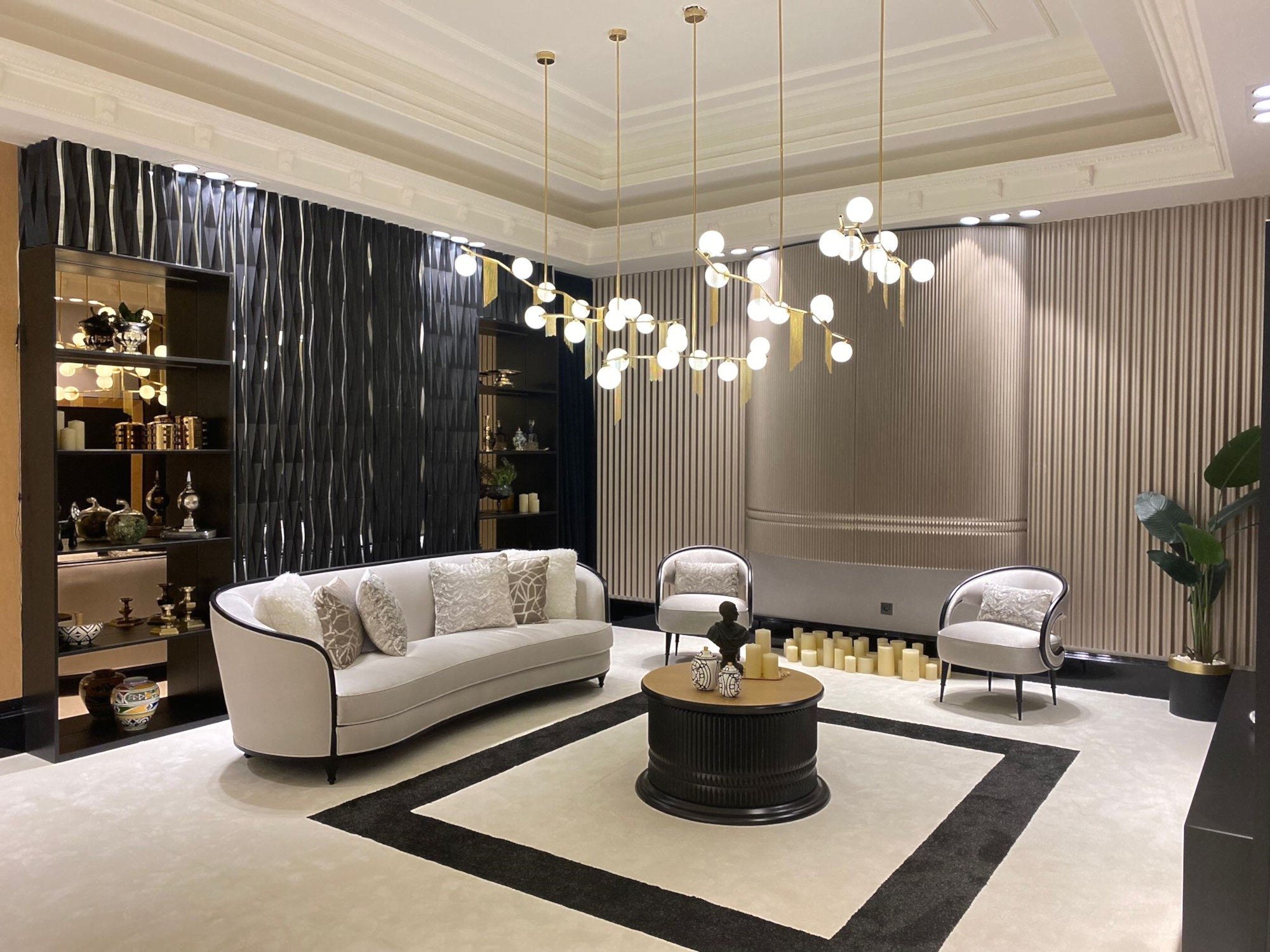 Lagos Stationary Livingroom Set (2 Sofa & 2 Chair)