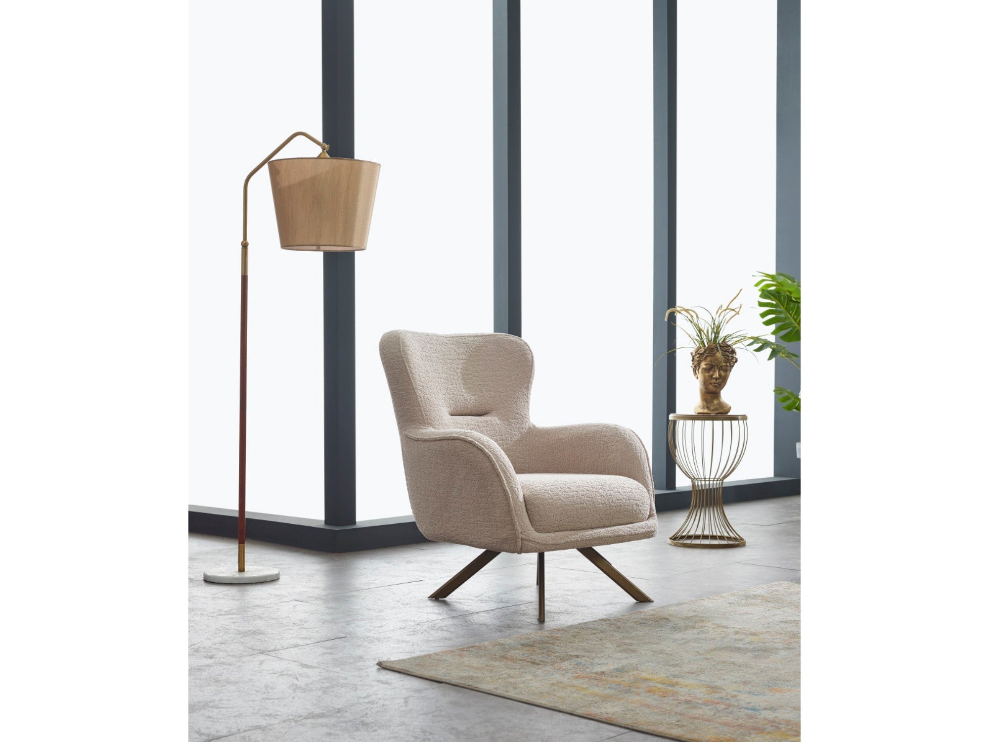 Panamera Stationary Livingroom Set (2 Sofa & 2 Chair)