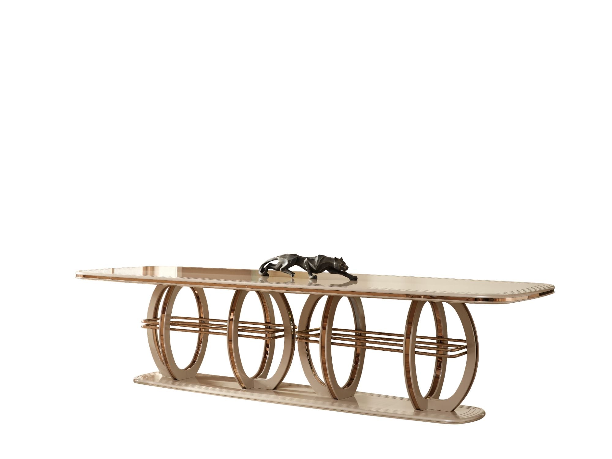 Paris Diningroom (Consol With Mirror & Dining Table & 6 Dining Chair)