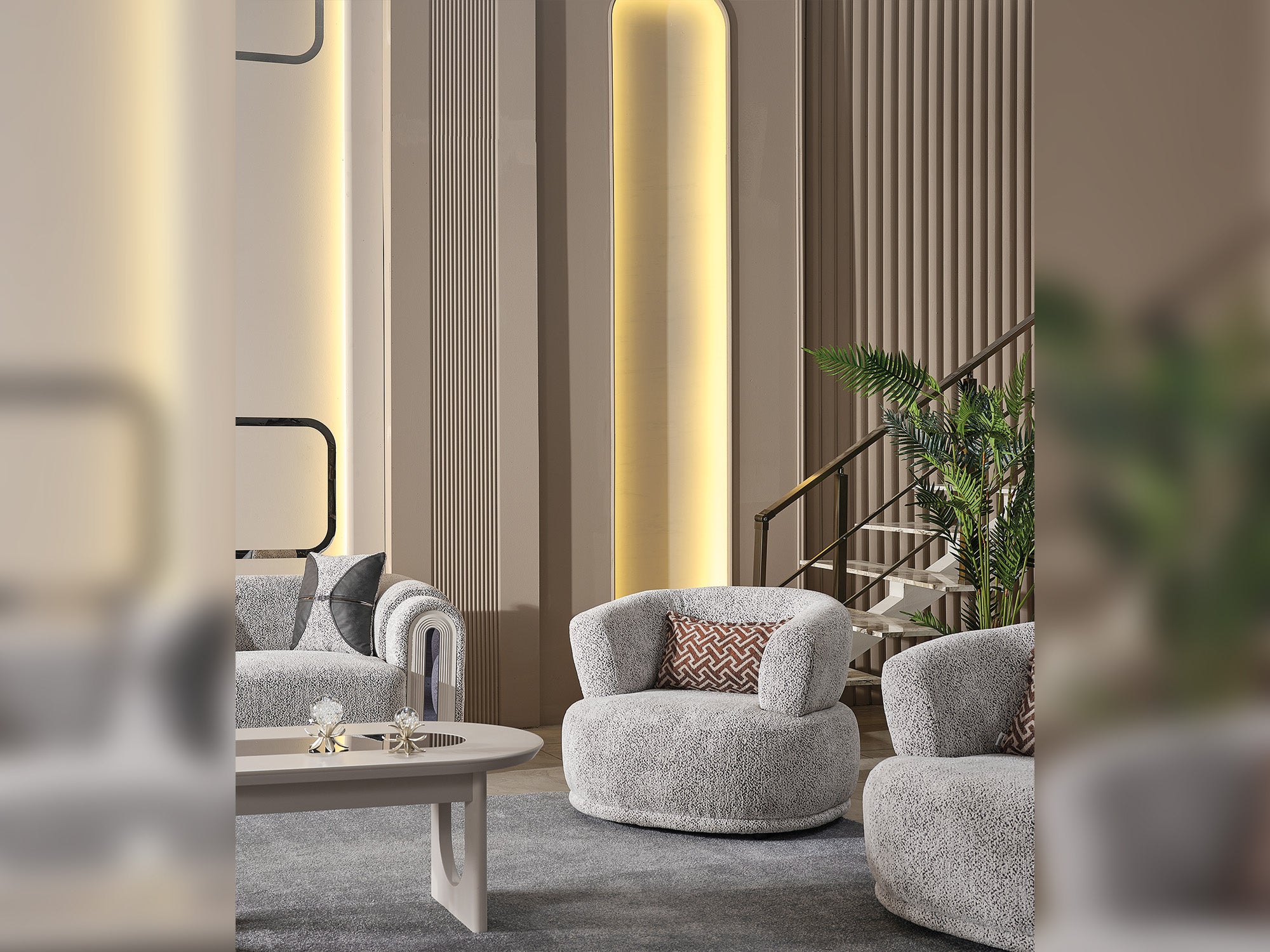 Parma Chair Light Grey