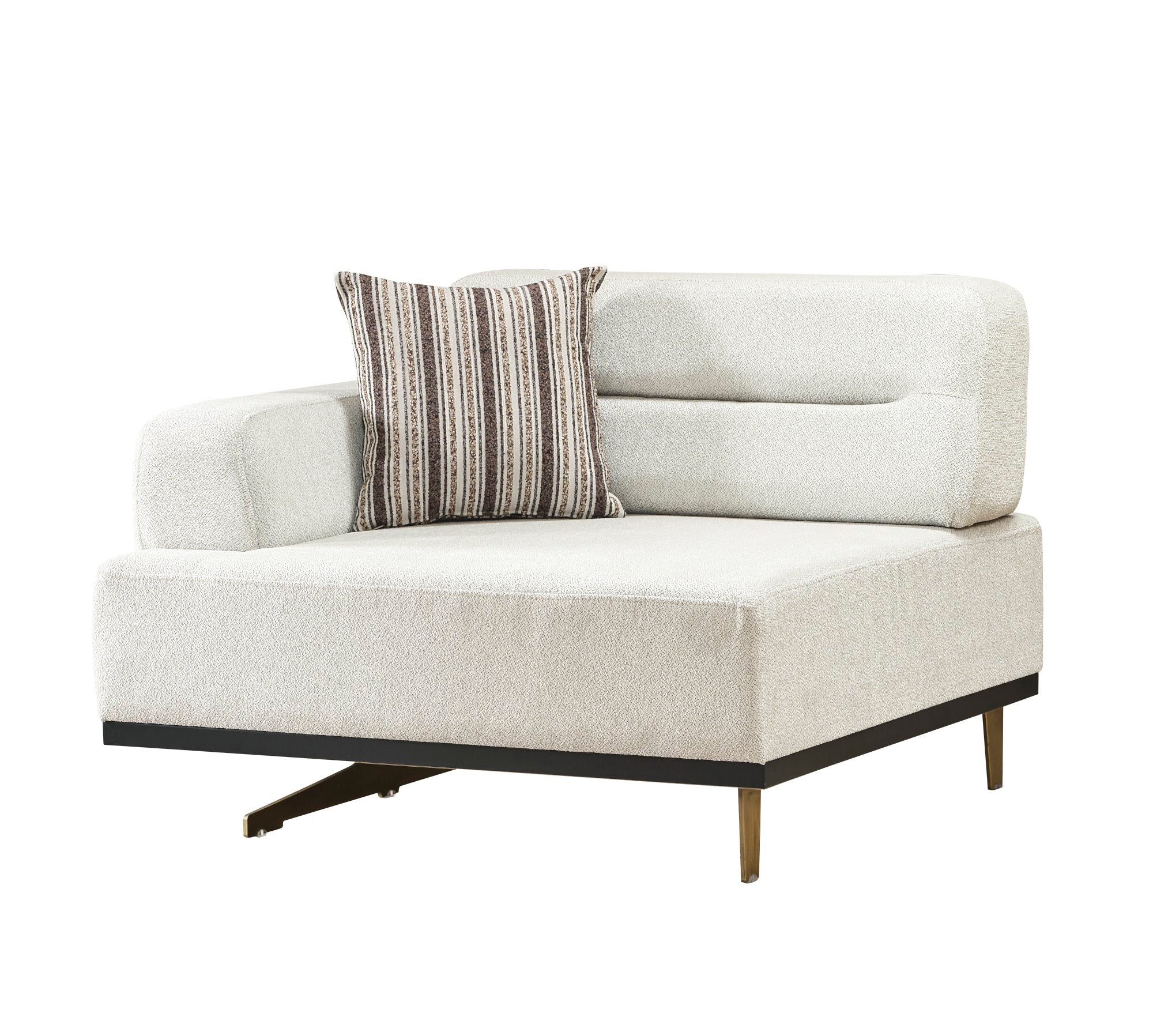 Pendik Convertible Livingroom Set (1 Sofa & 1 Module Sofa & 2 Chair)