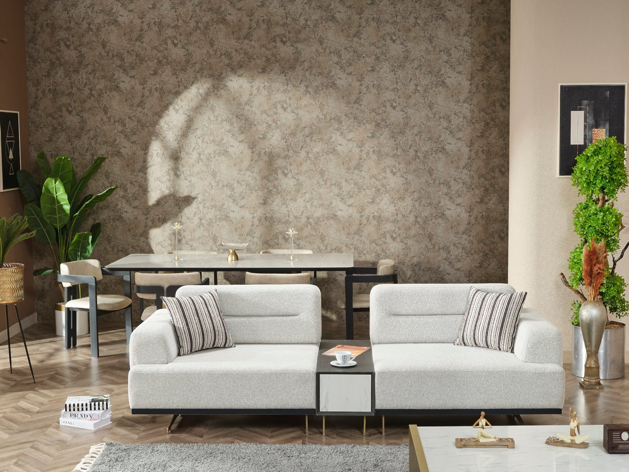 Pendik Convertible Module Sofa