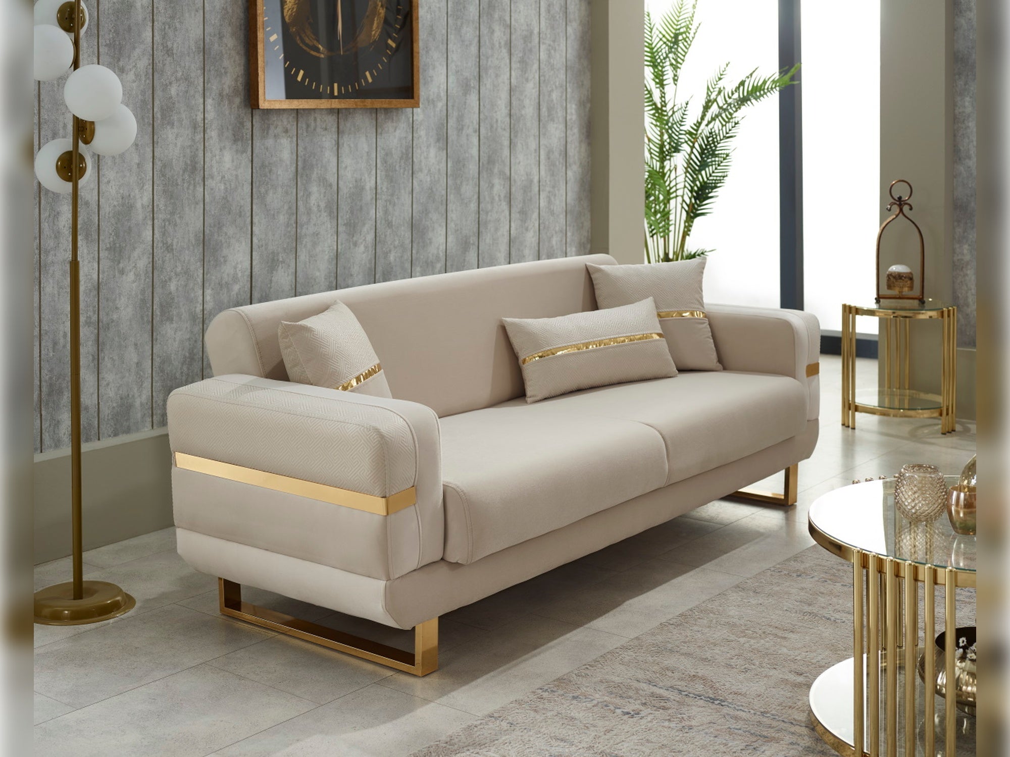 Prestij Convertible Livingroom Set (2 Sofa & 2 Chair)