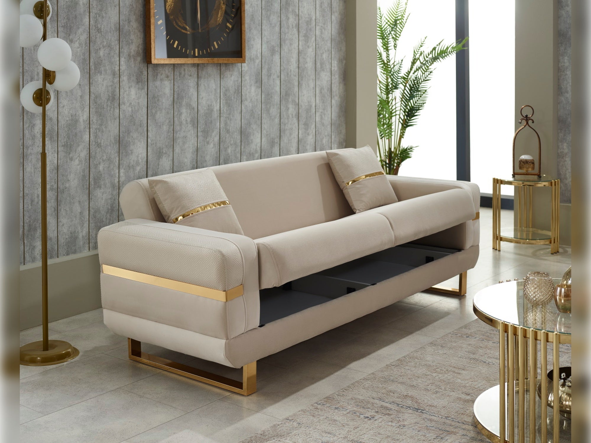 Prestij Convertible Livingroom Set (2 Sofa & 2 Chair)