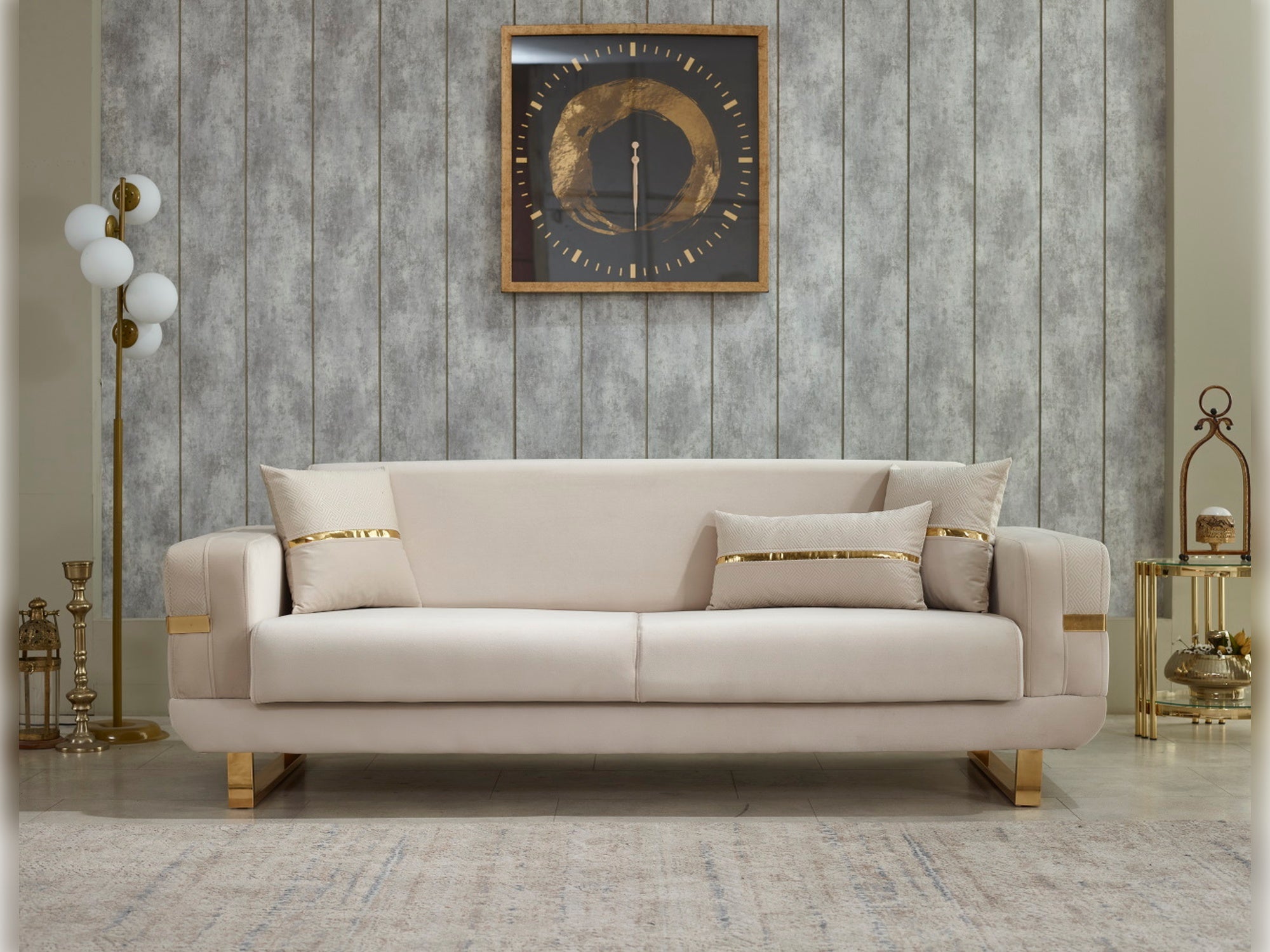 Prestij Convertible Livingroom Set (2 Sofa & 2 Chair)