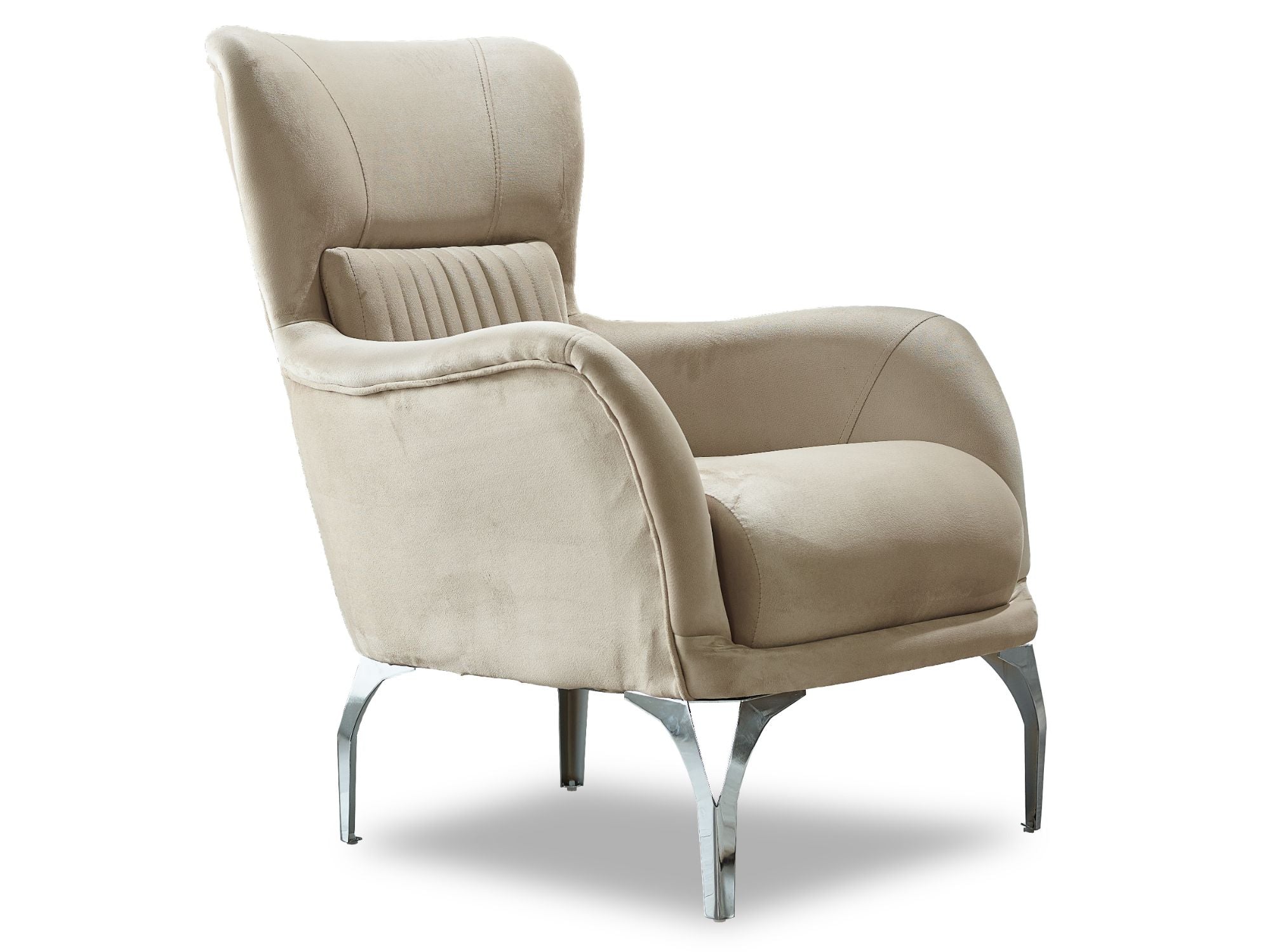 Resital Convertible Livingroom Set (2 Sofa & 2 Chair) Beige