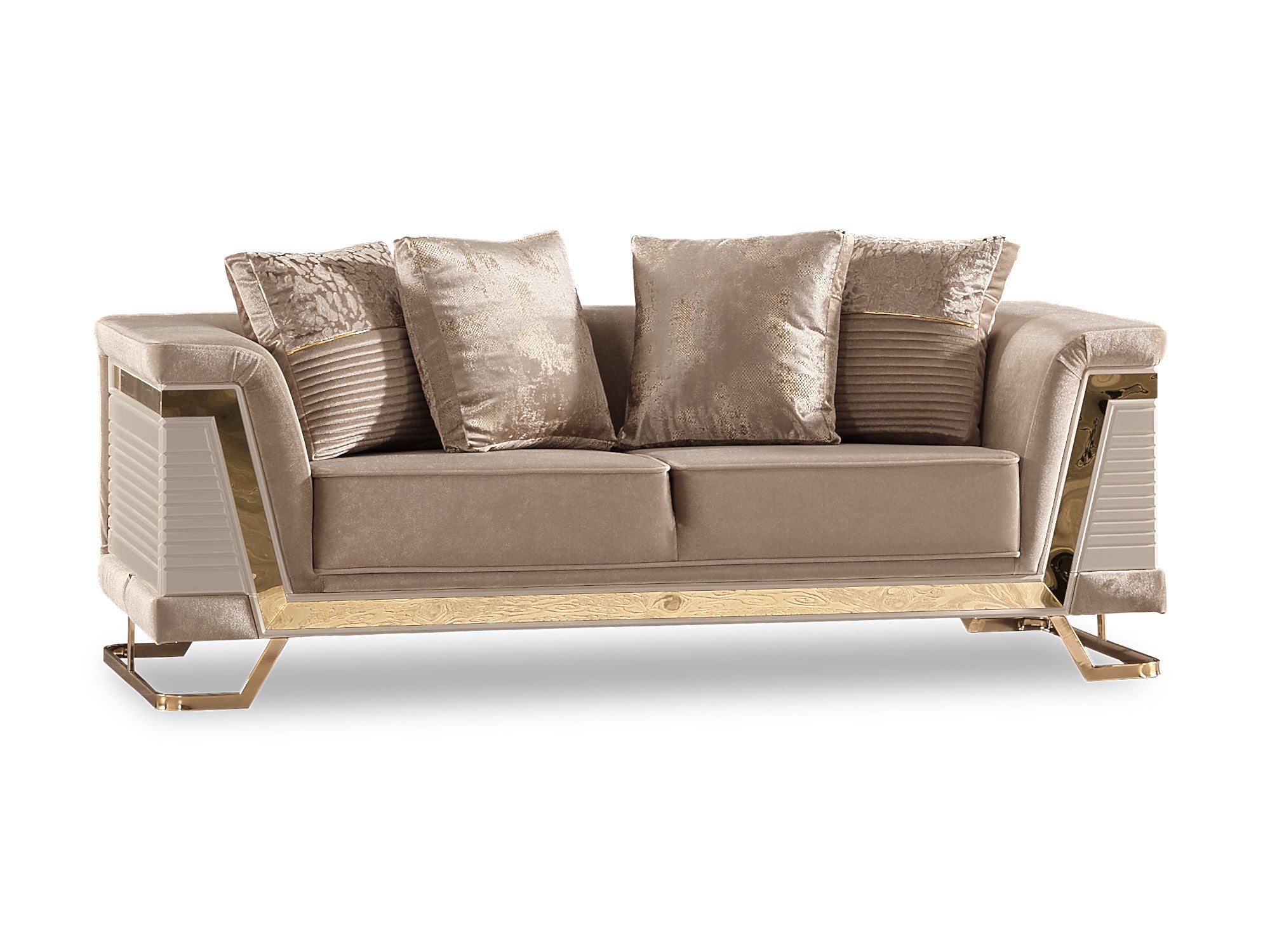 Rixos Stationary Loveseat Beige