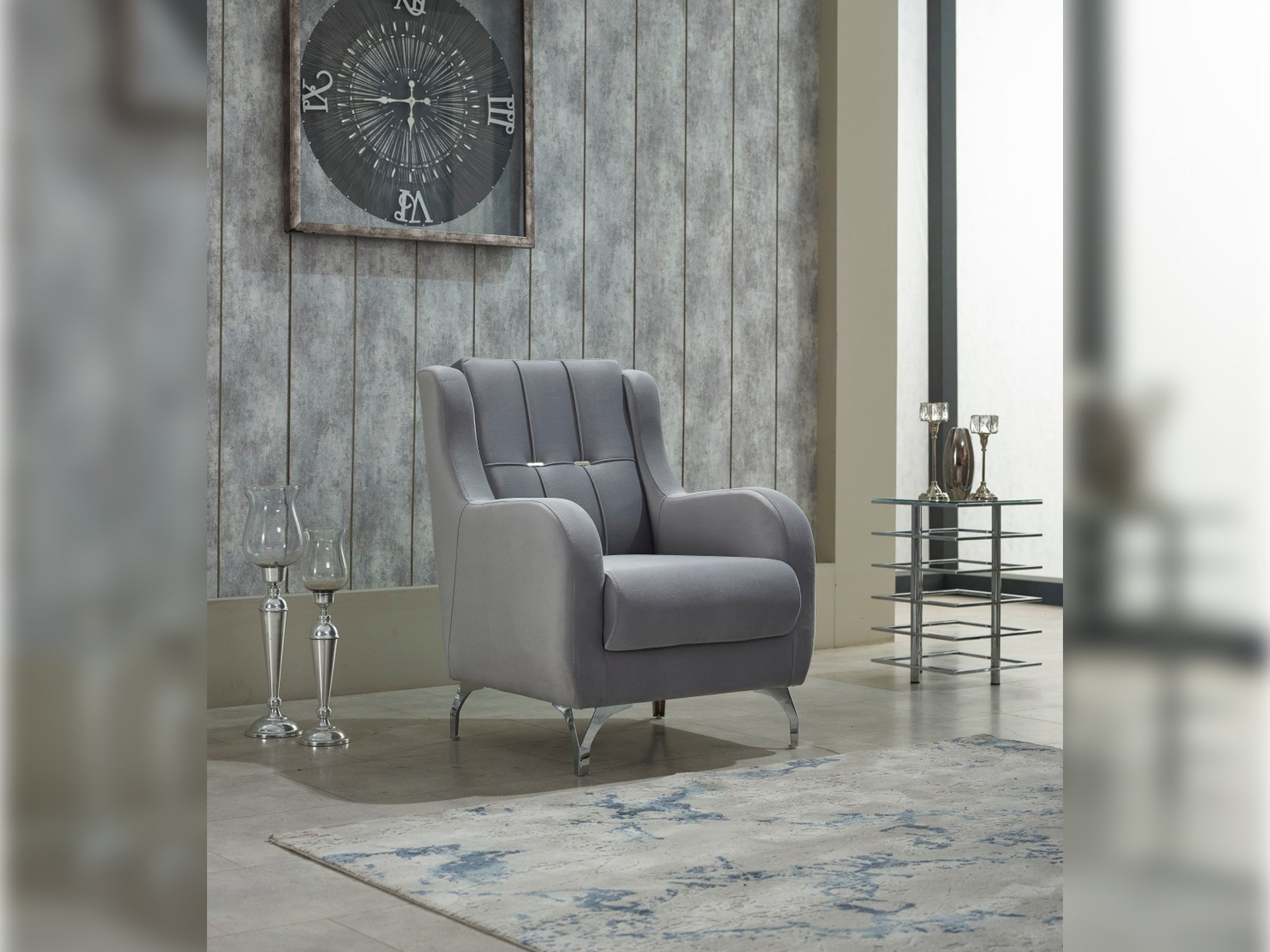 Rolex Convertible Livingroom Set (2 Sofa & 2 Chair)