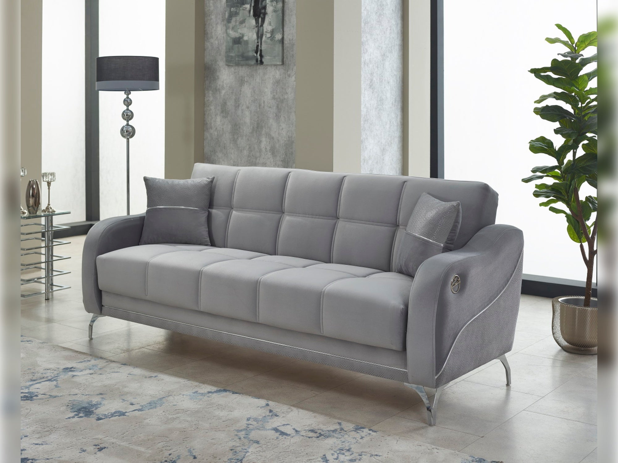 Rolex Convertible Livingroom Set (2 Sofa & 2 Chair)