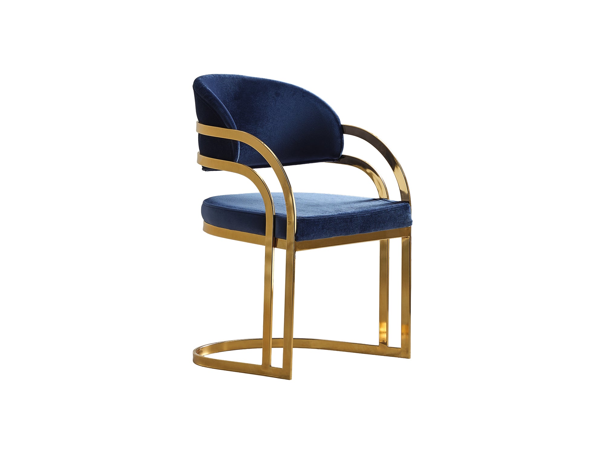 Romans Dining Chair Navy Blue