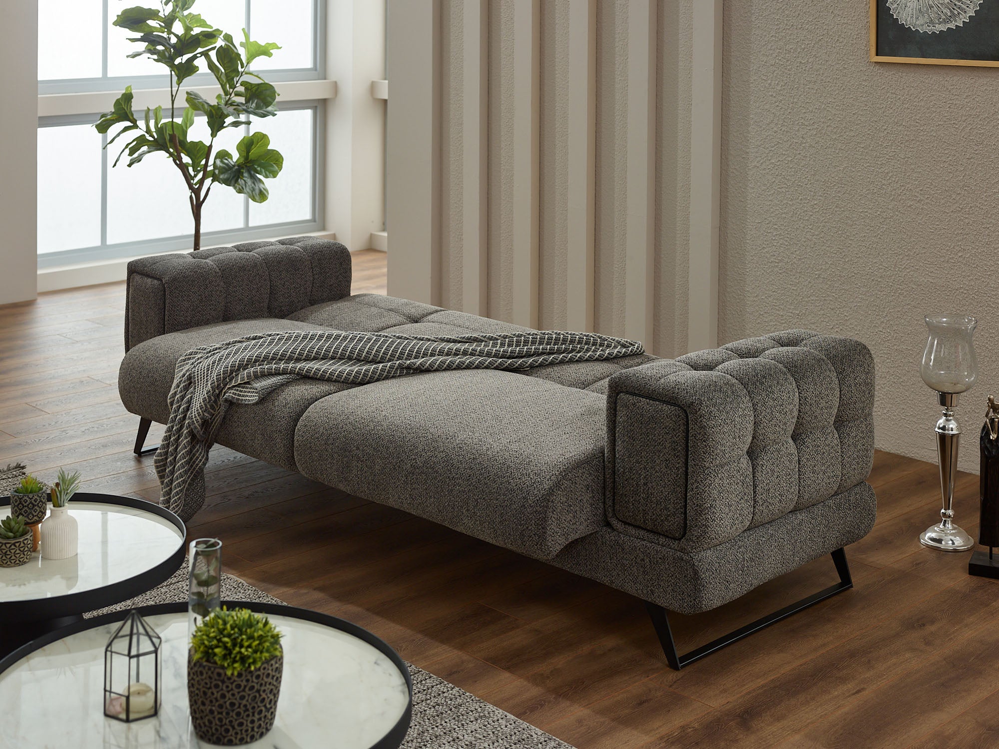 Rose Convertible Loveseat