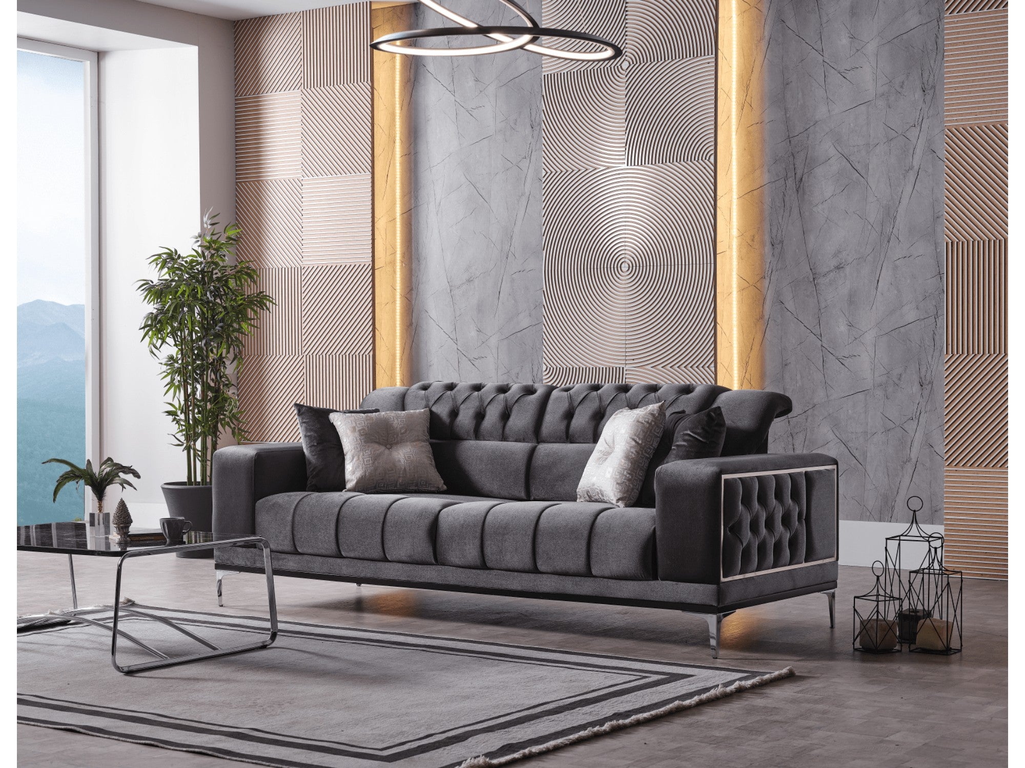 Rossi Convertible Sofa