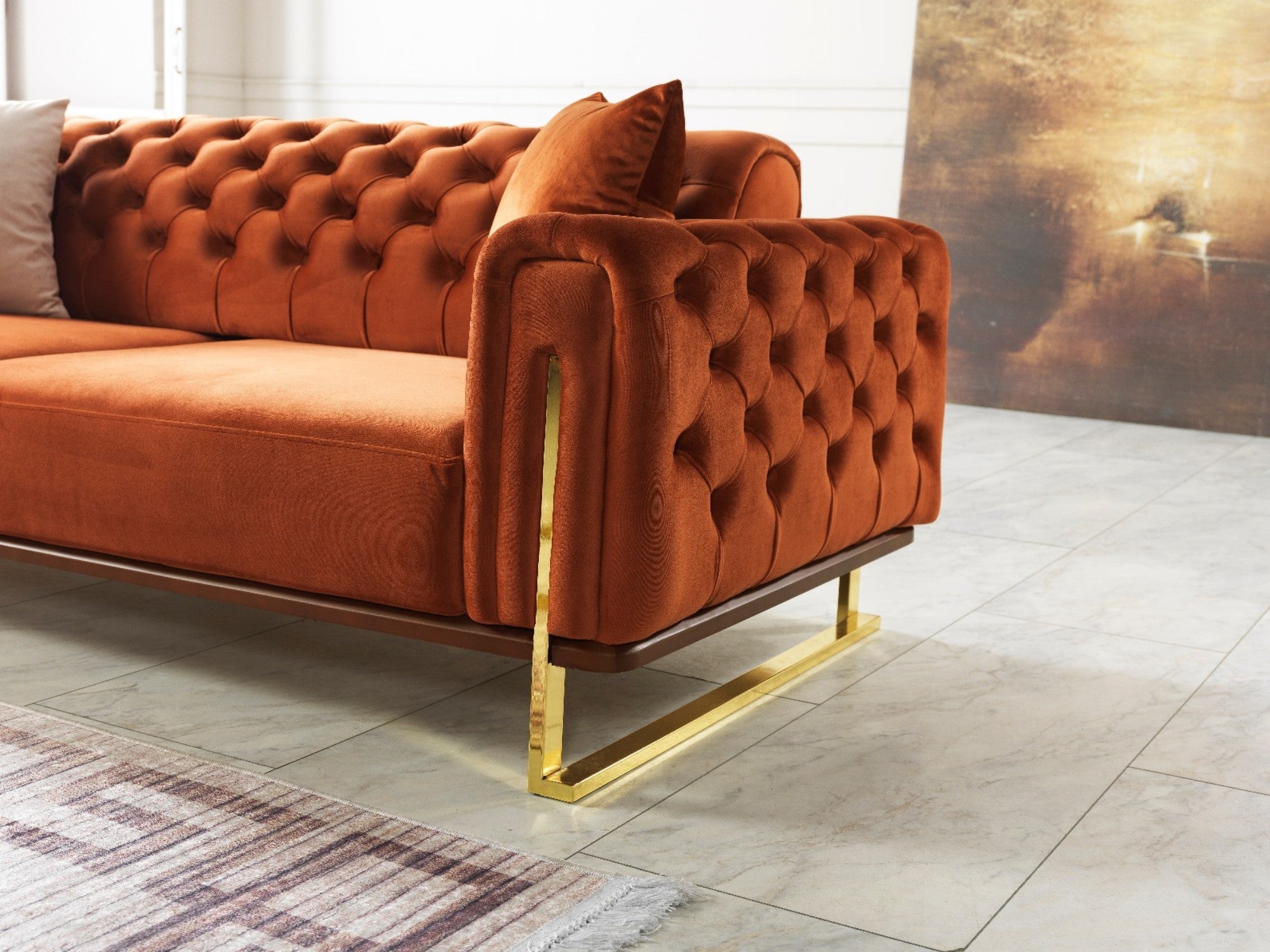 Sahra Convertible Livingroom Set (2 Sofa & 2 Chair)