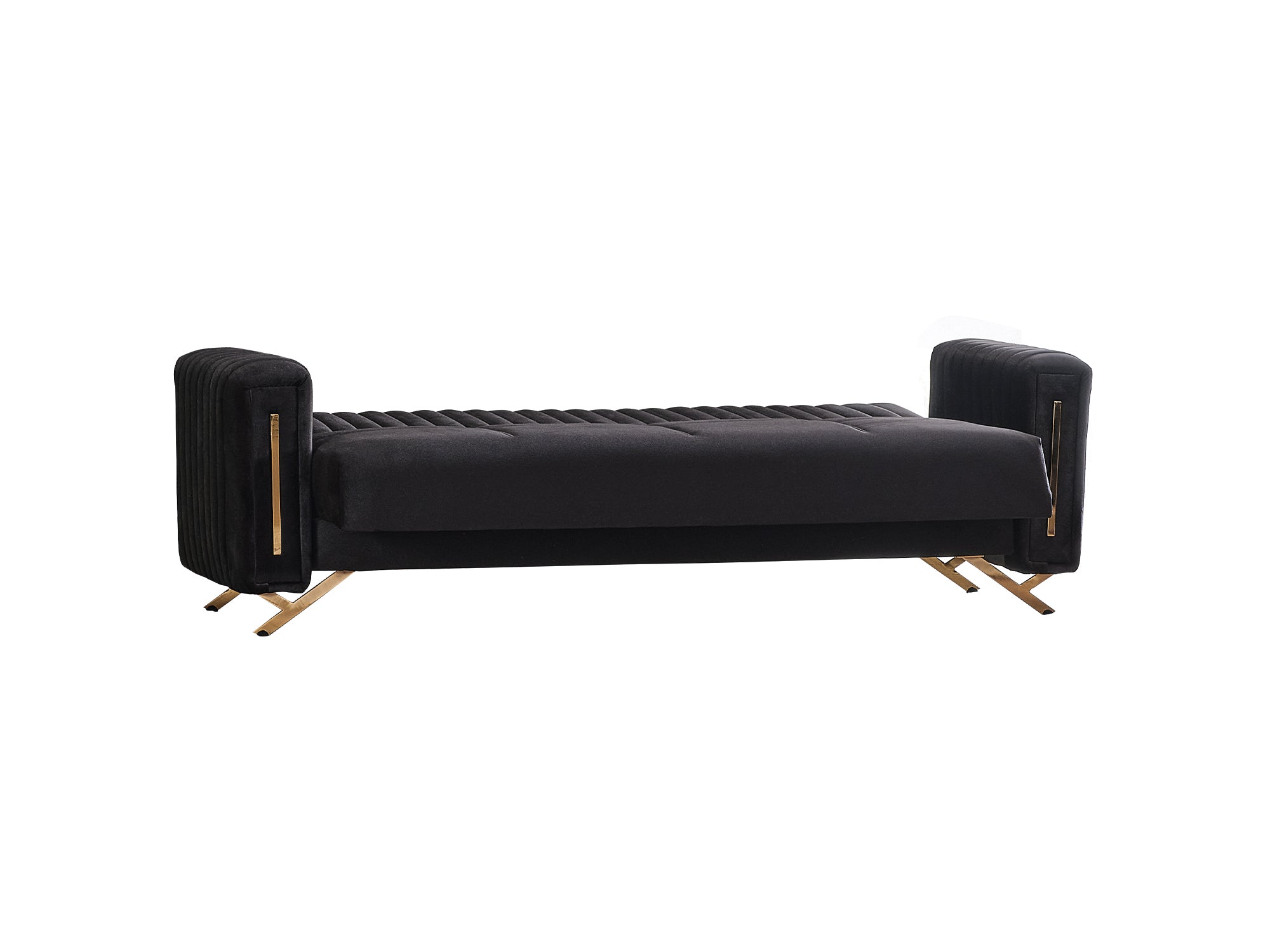 Senfoni Convertible Sofa Black