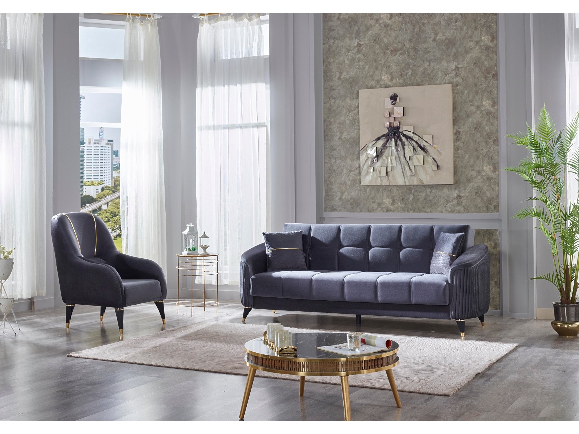 Serva Convertible Sofa