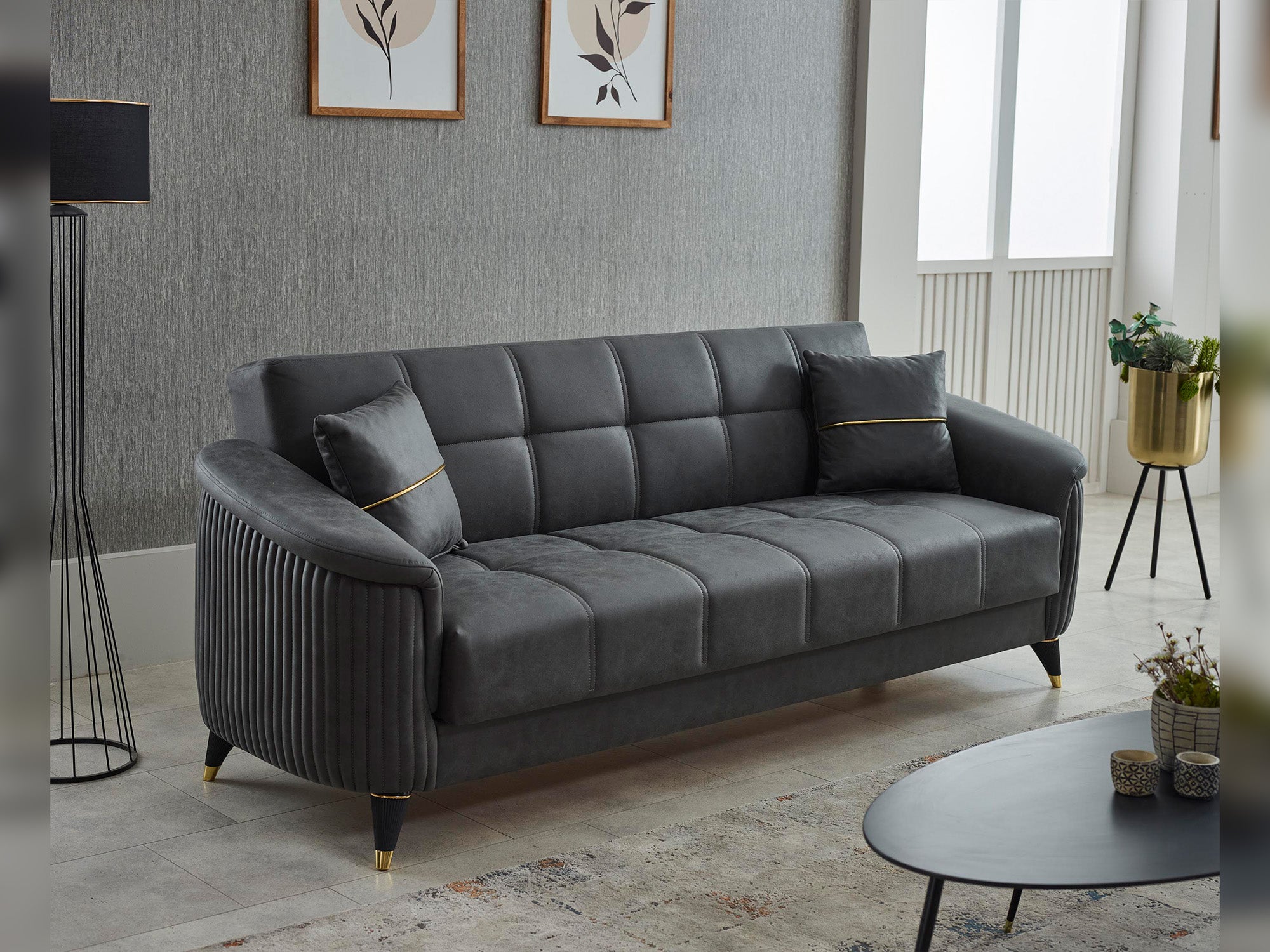Serva Convertible Loveseat