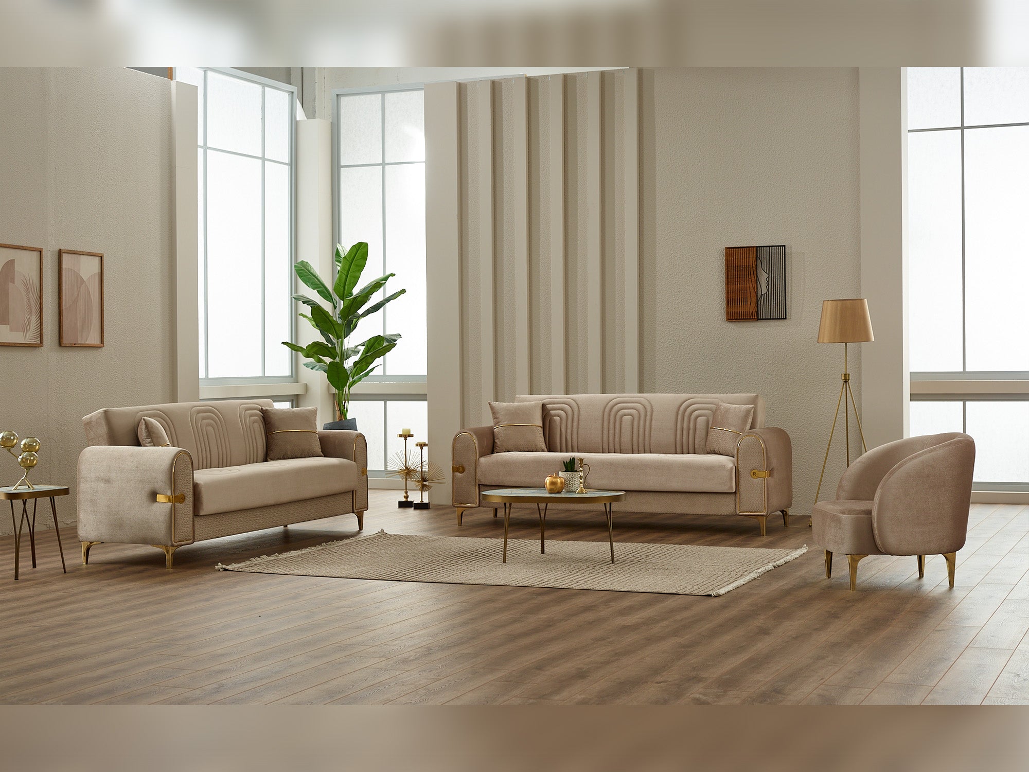 Siderno Convertible Sofa