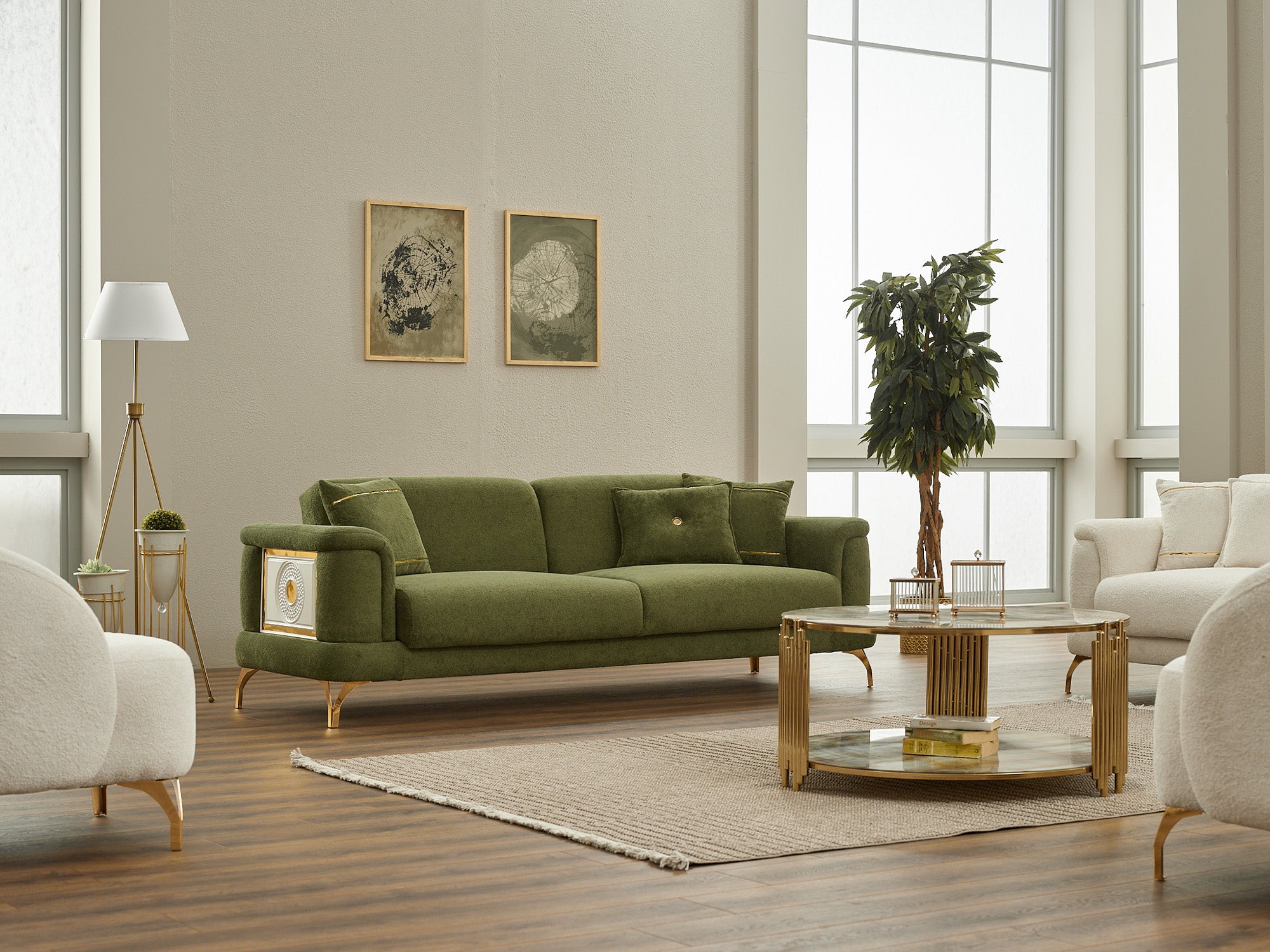 Sofy Convertible Loveseat